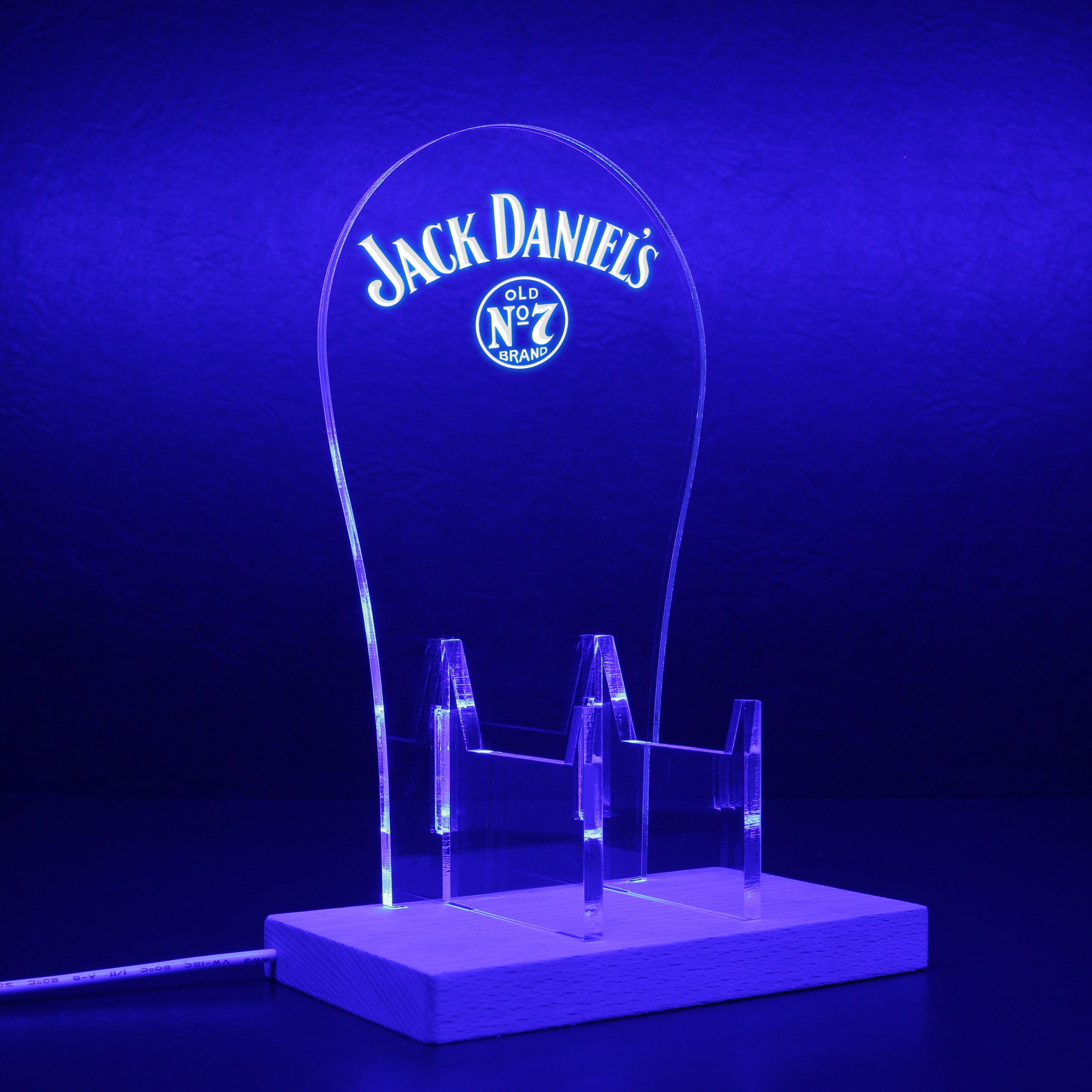 Jack Daniel'S RGB LED Gaming Headset Controller Stand