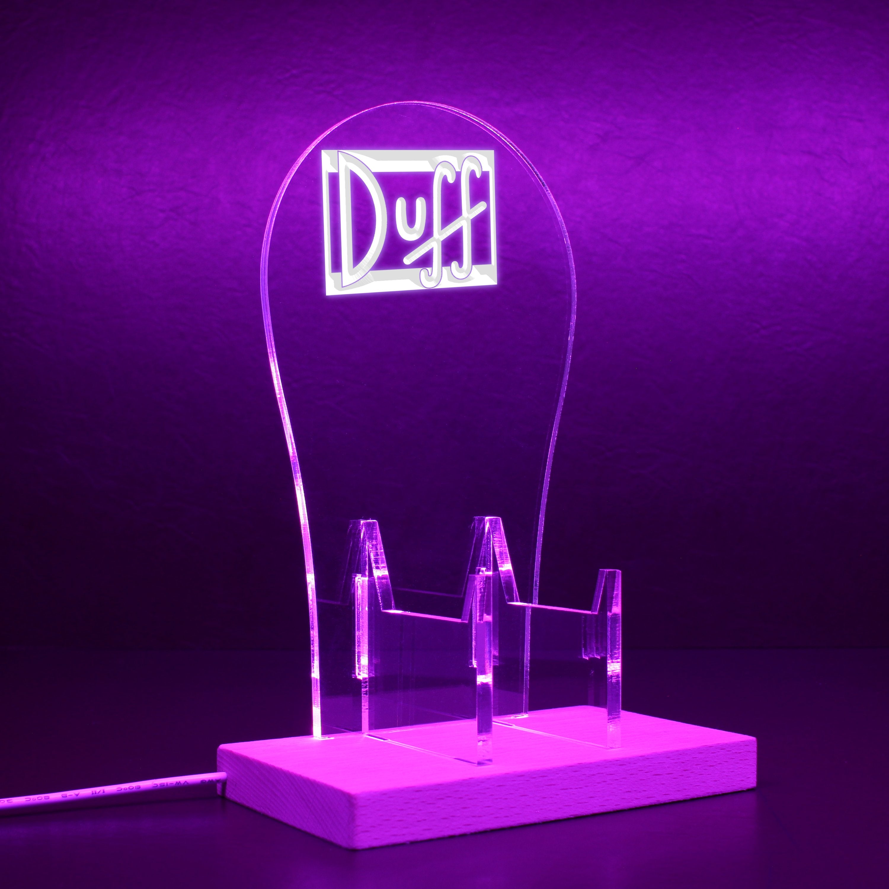 Duff RGB LED Gaming Headset Controller Stand