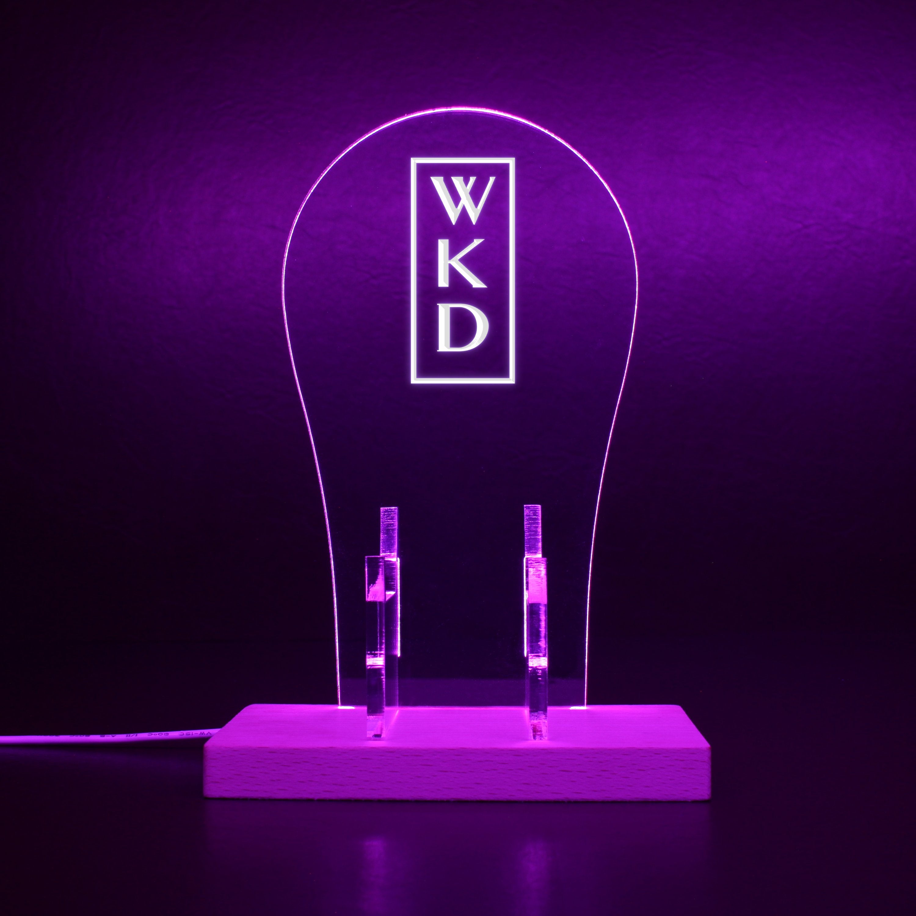 WKD RGB LED Gaming Headset Controller Stand