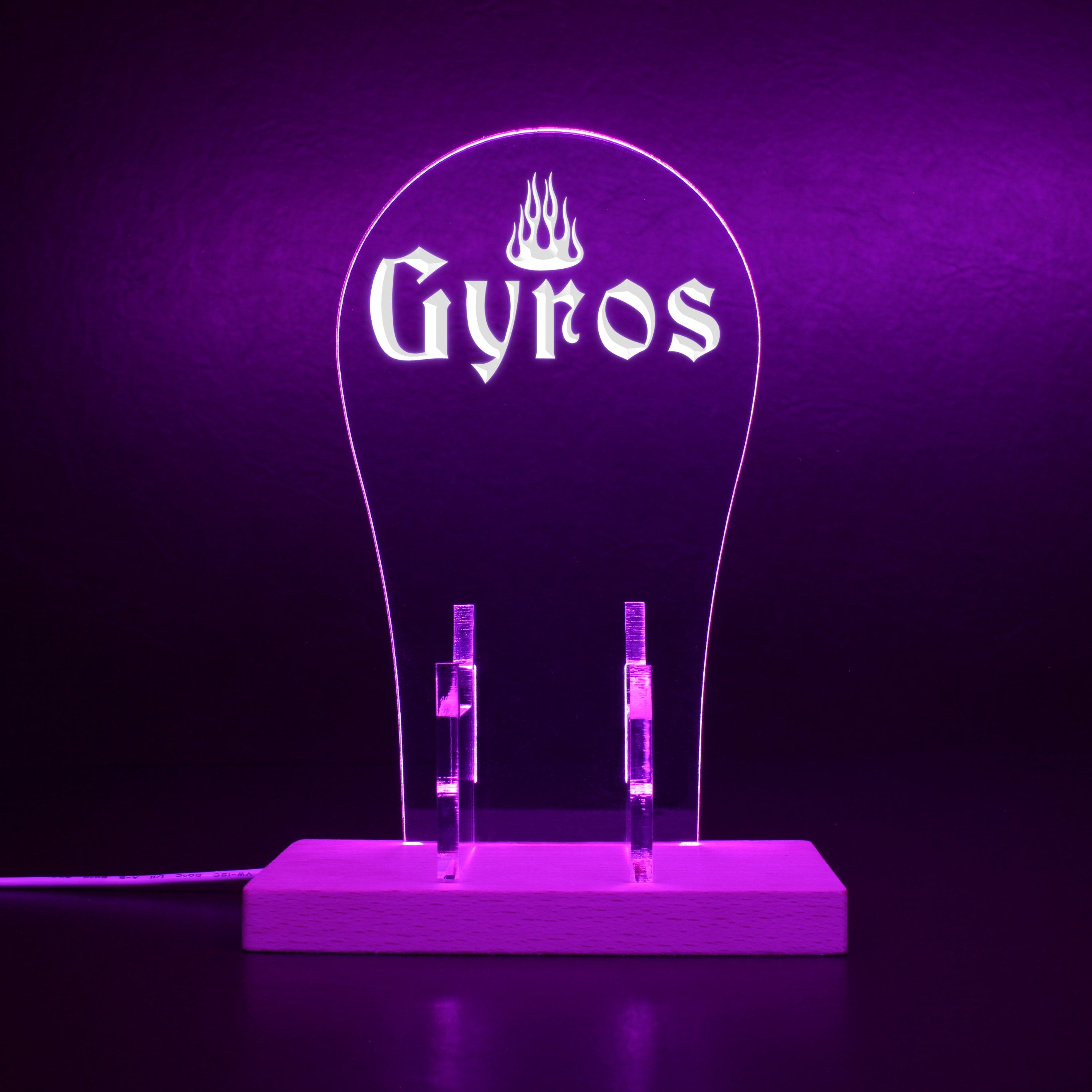 Cyros RGB LED Gaming Headset Controller Stand