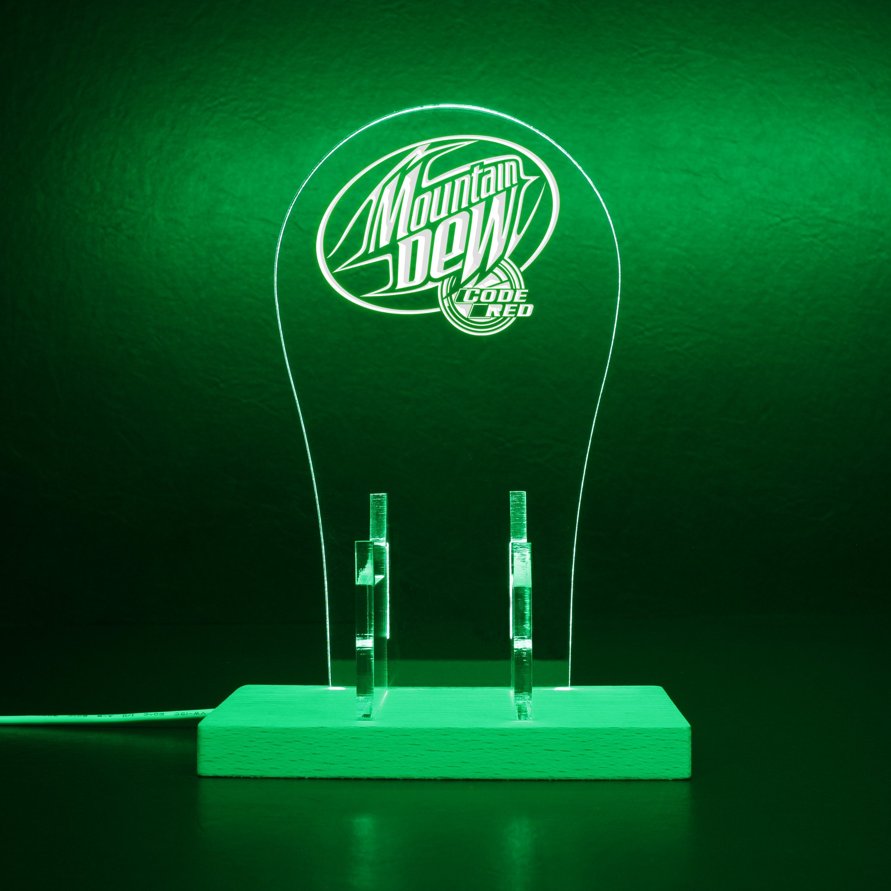 Mountain Dew RGB LED Gaming Headset Controller Stand