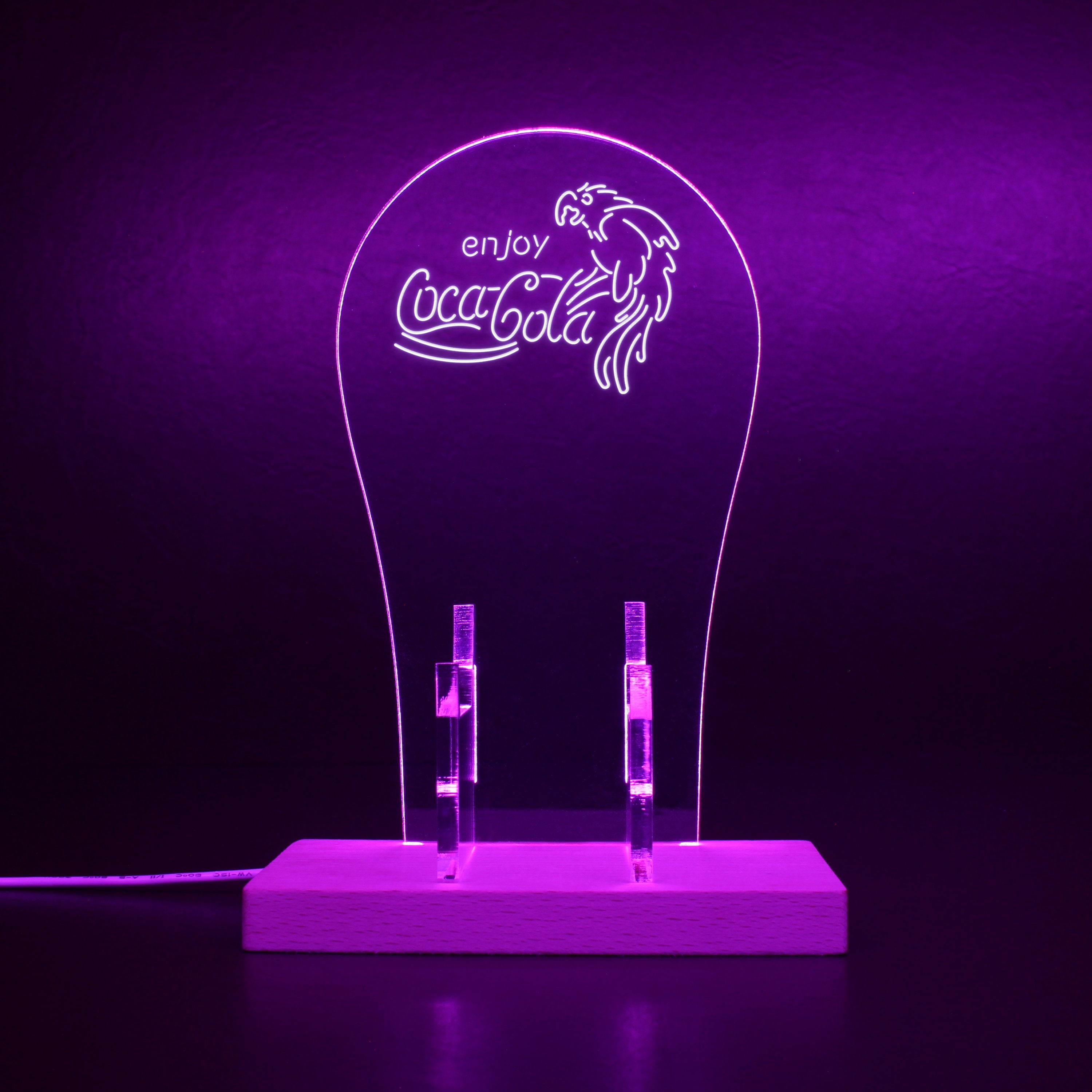 Cocacola RGB LED Gaming Headset Controller Stand