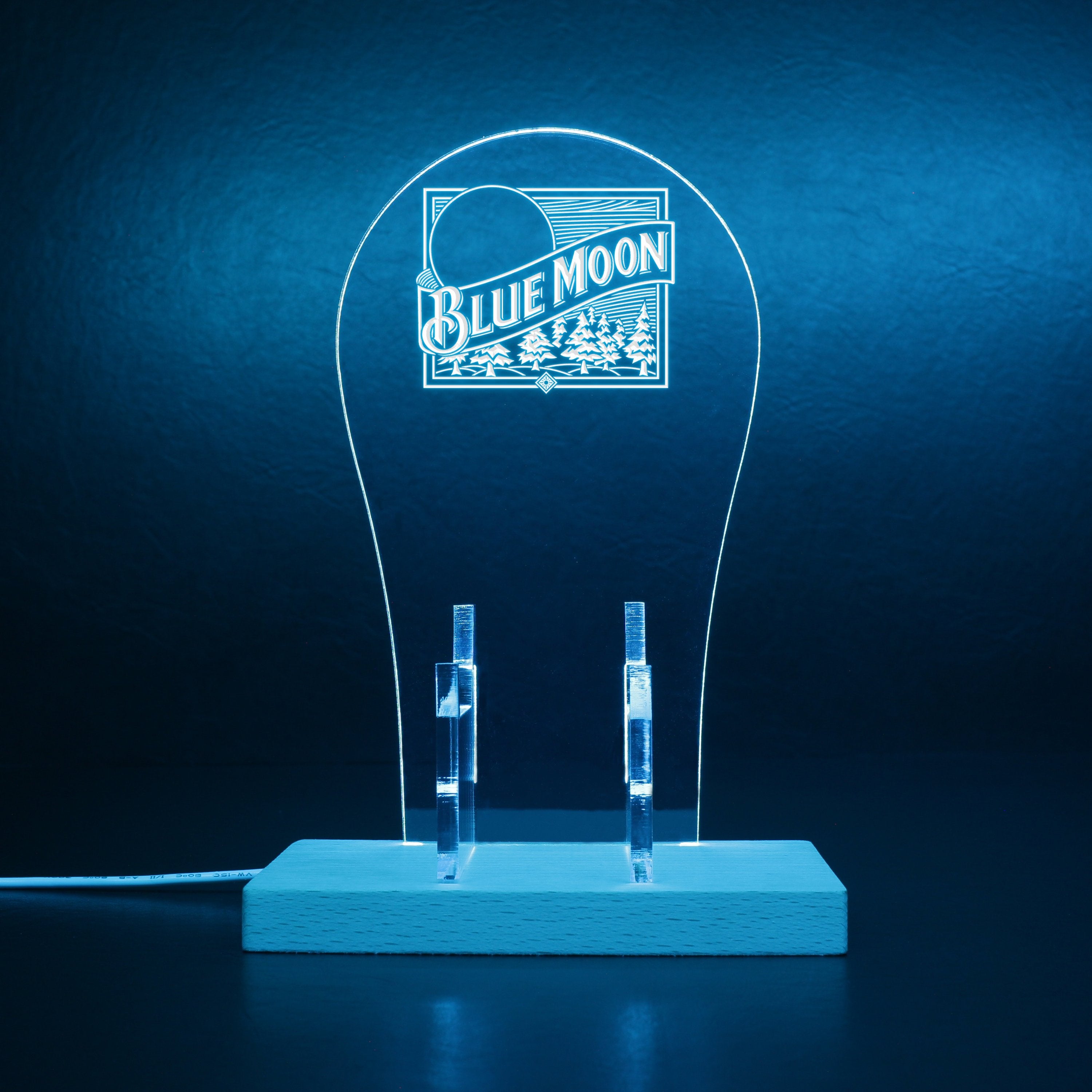 Bluemoon RGB LED Gaming Headset Controller Stand