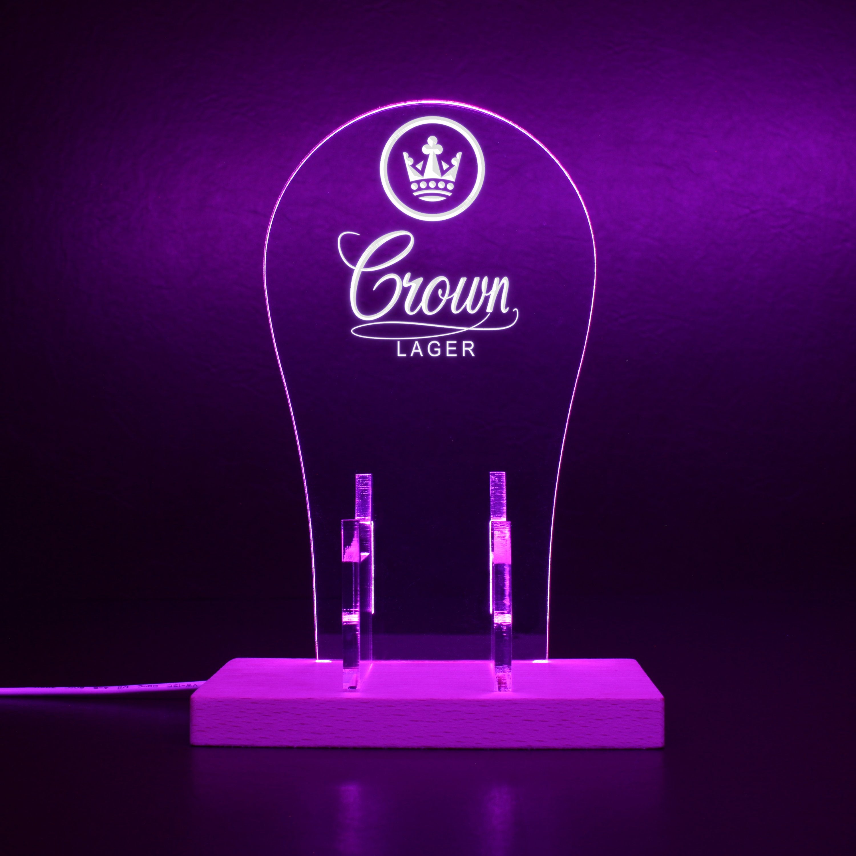 Crown Lager RGB LED Gaming Headset Controller Stand