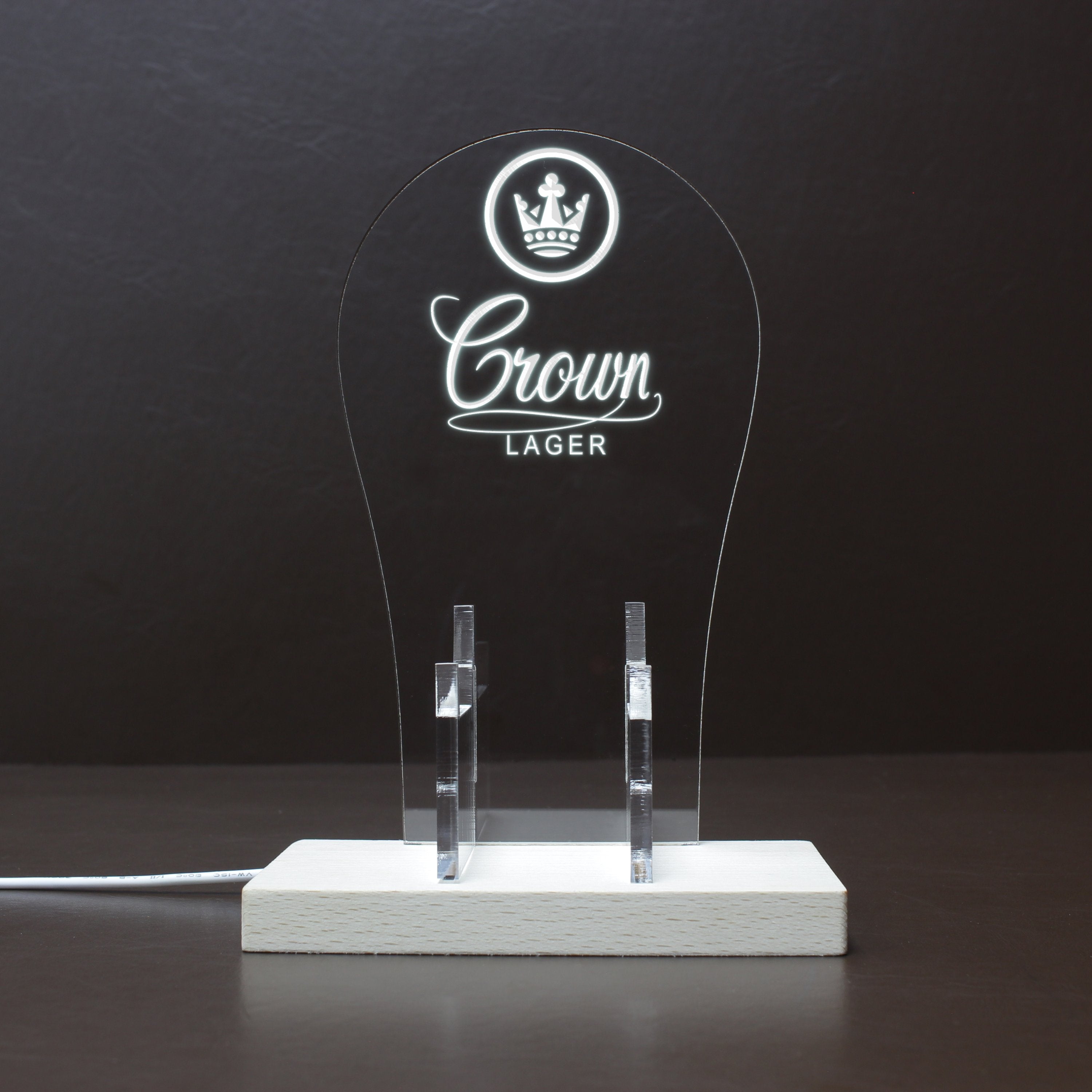 Crown Lager RGB LED Gaming Headset Controller Stand