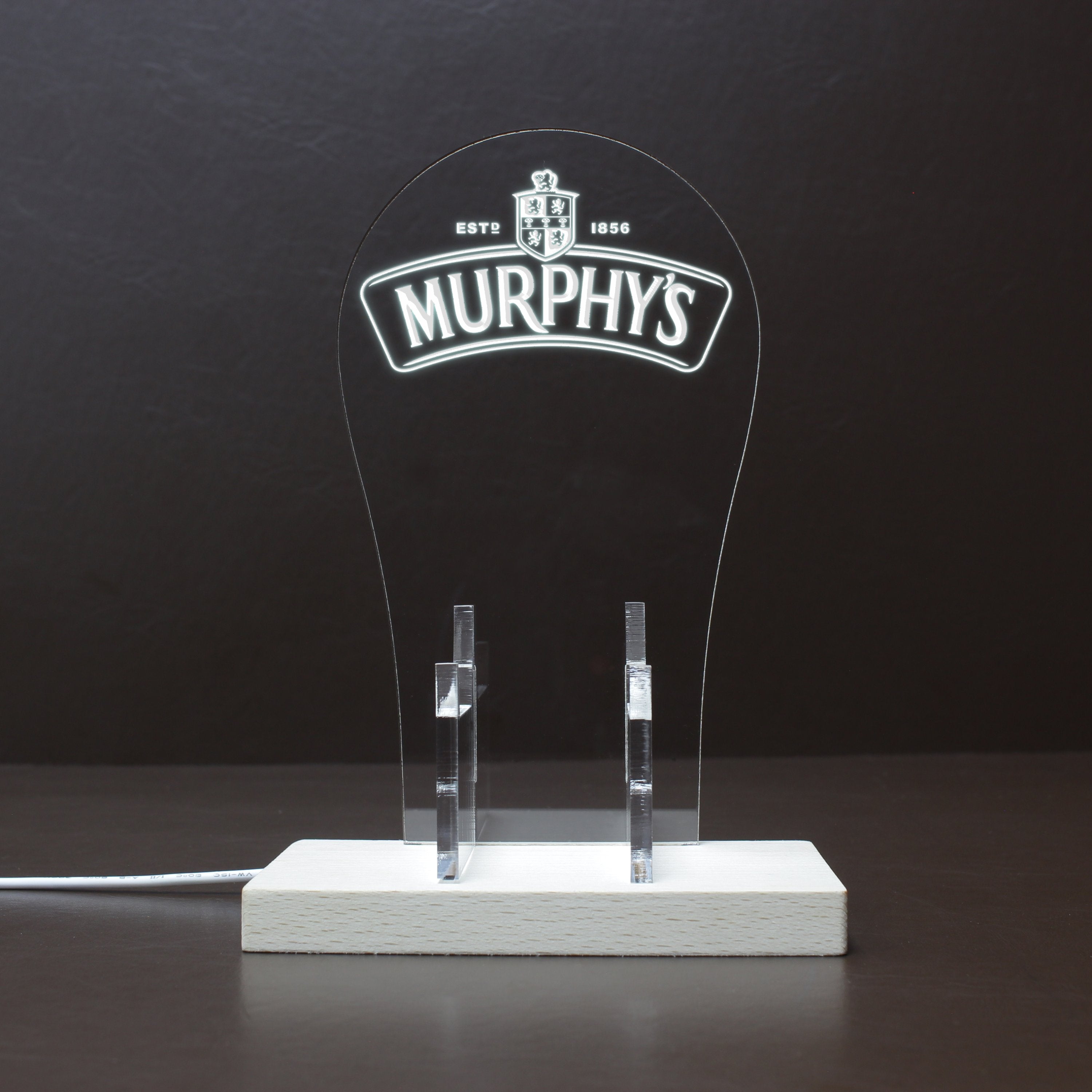 Murphys_Logo RGB LED Gaming Headset Controller Stand