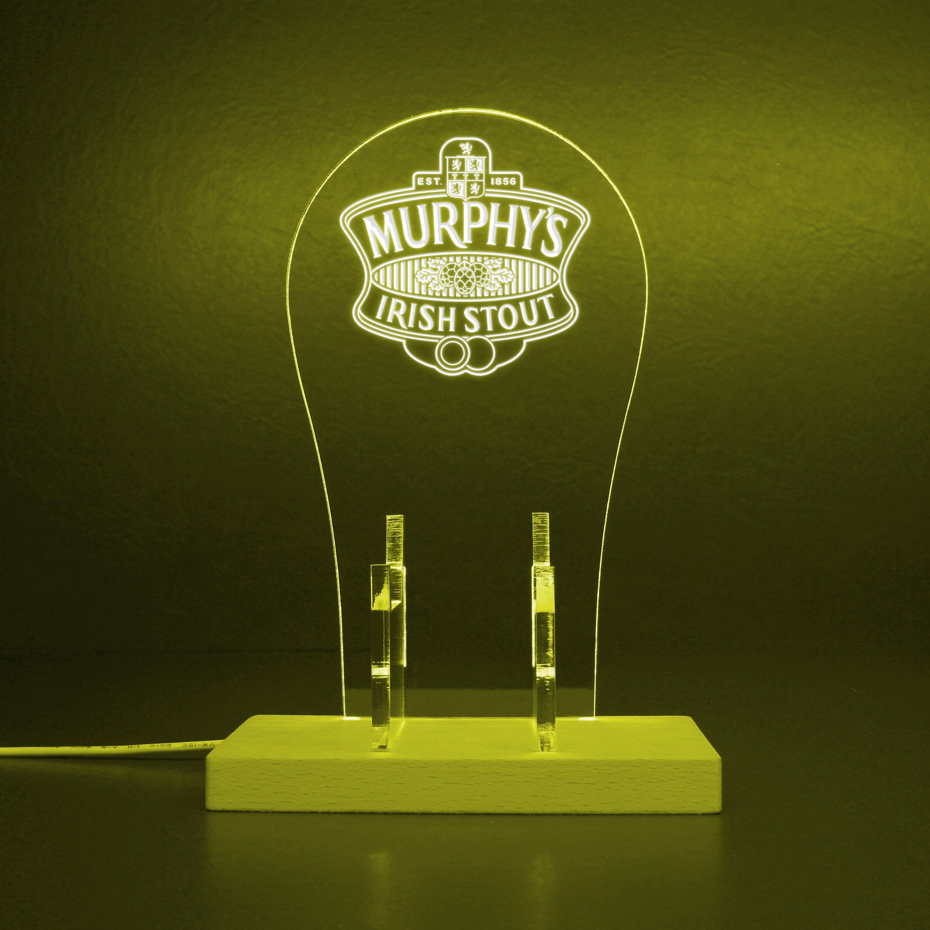 Murphys Logo RGB LED Gaming Headset Controller Stand