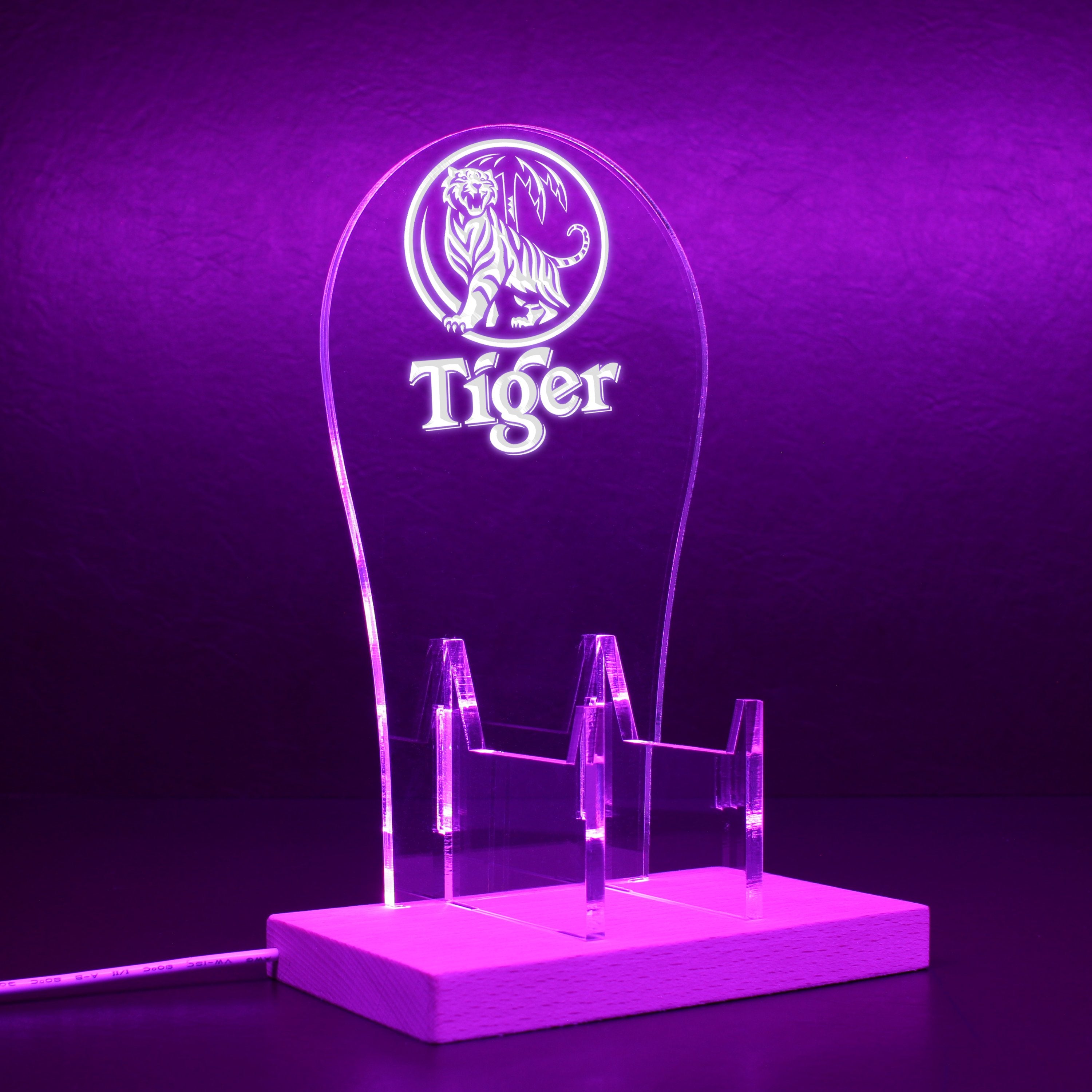 Tiger RGB LED Gaming Headset Controller Stand