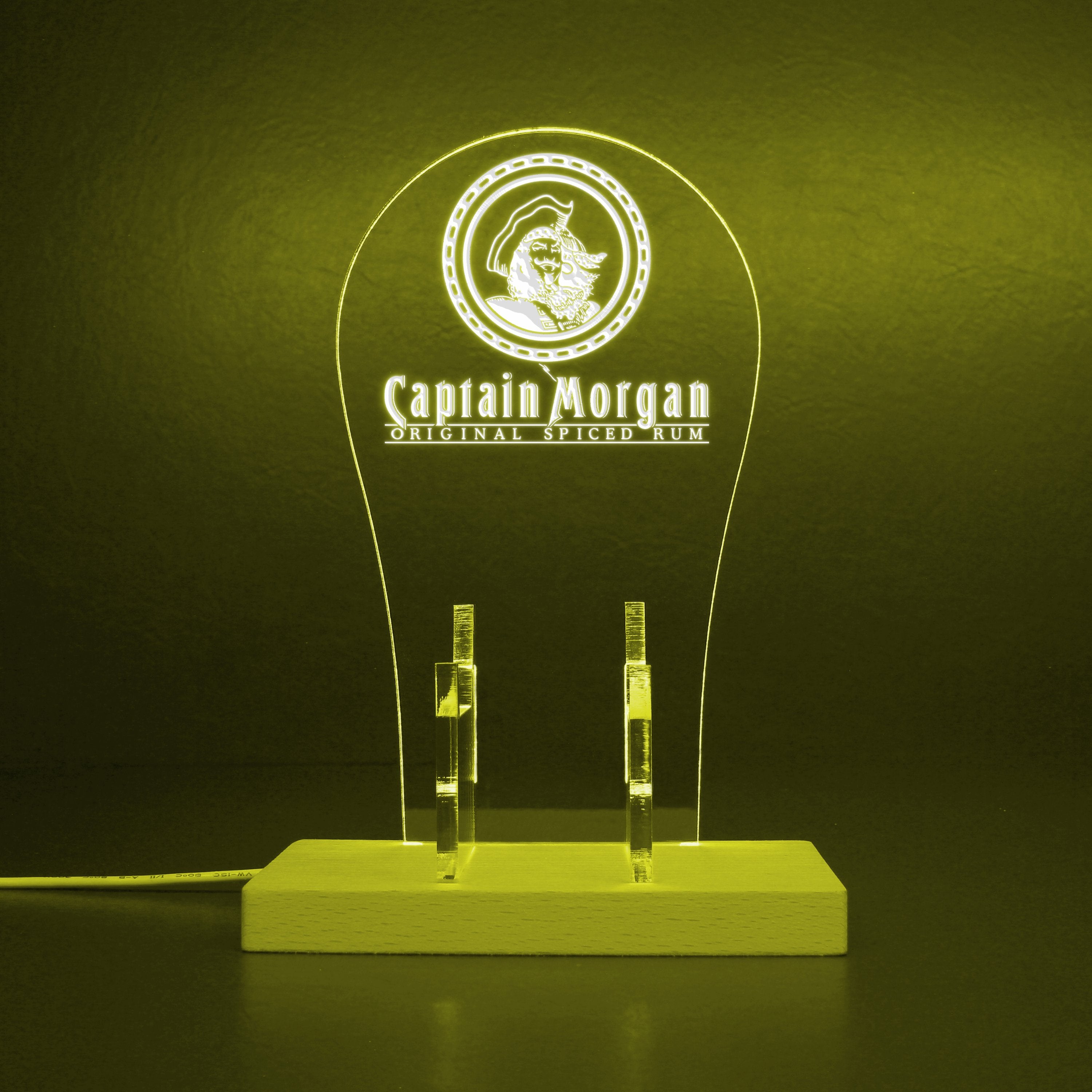 Captain Morgan RGB LED Gaming Headset Controller Stand