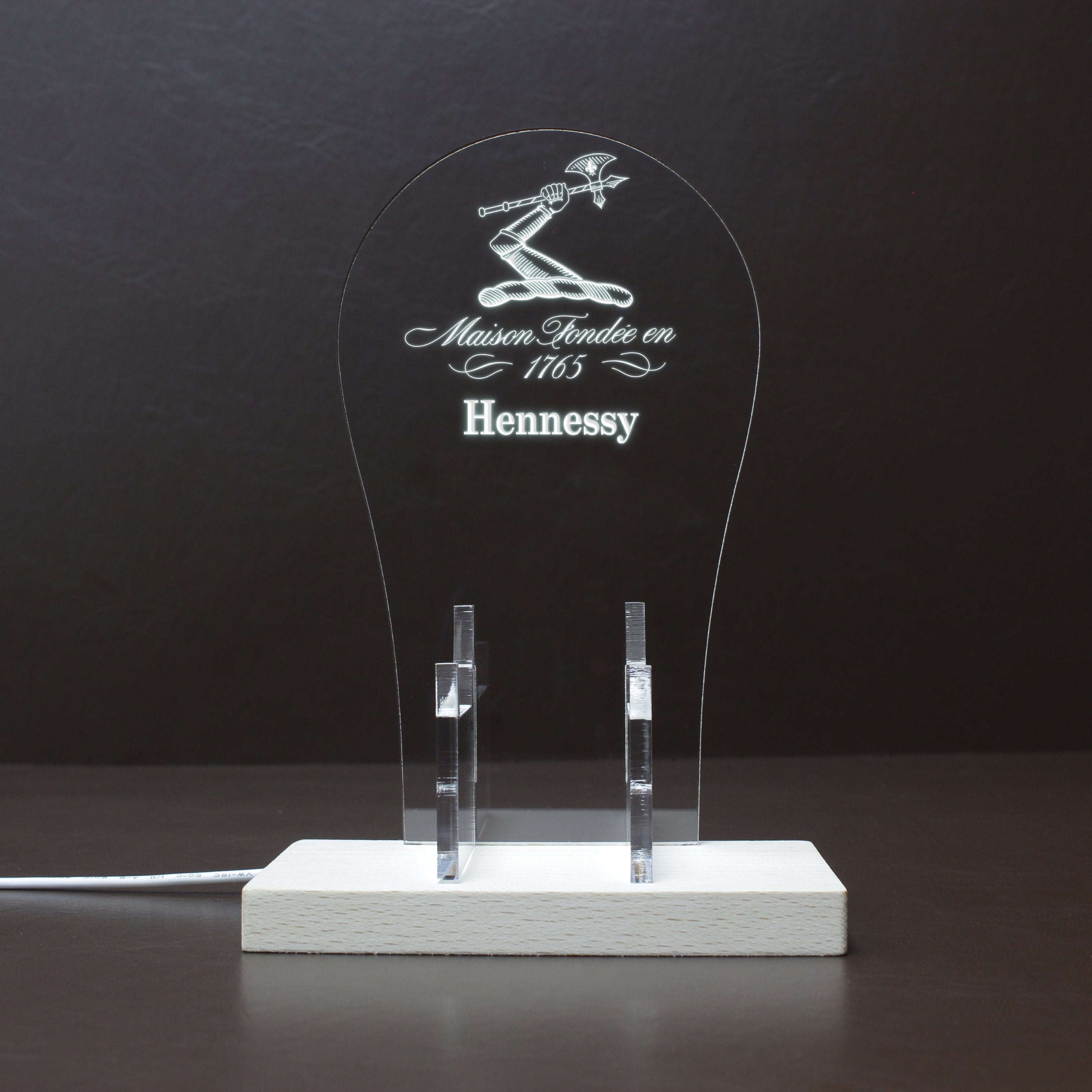 Maison Hennessy RGB LED Gaming Headset Controller Stand