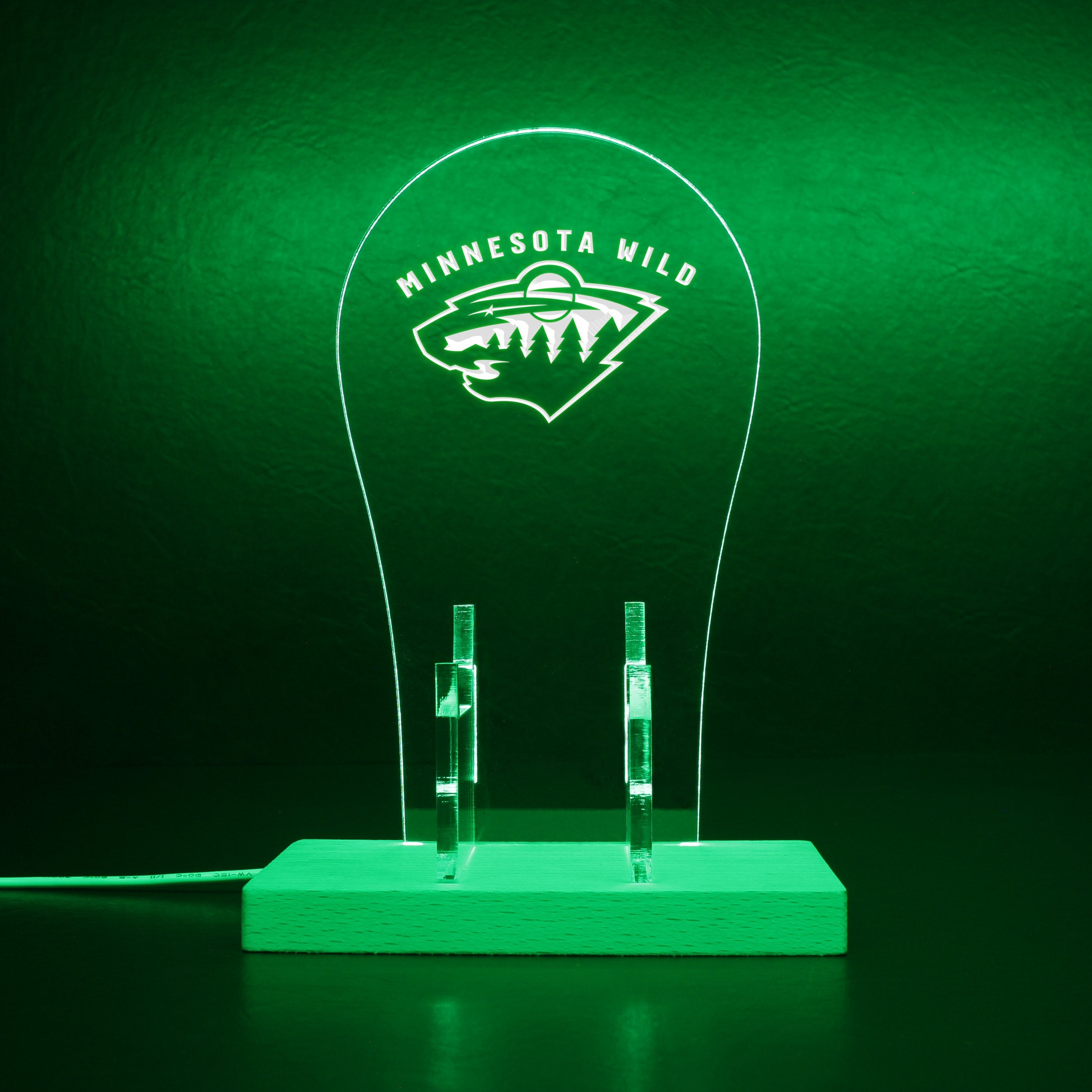 Minnesota Wild RGB LED Gaming Headset Controller Stand