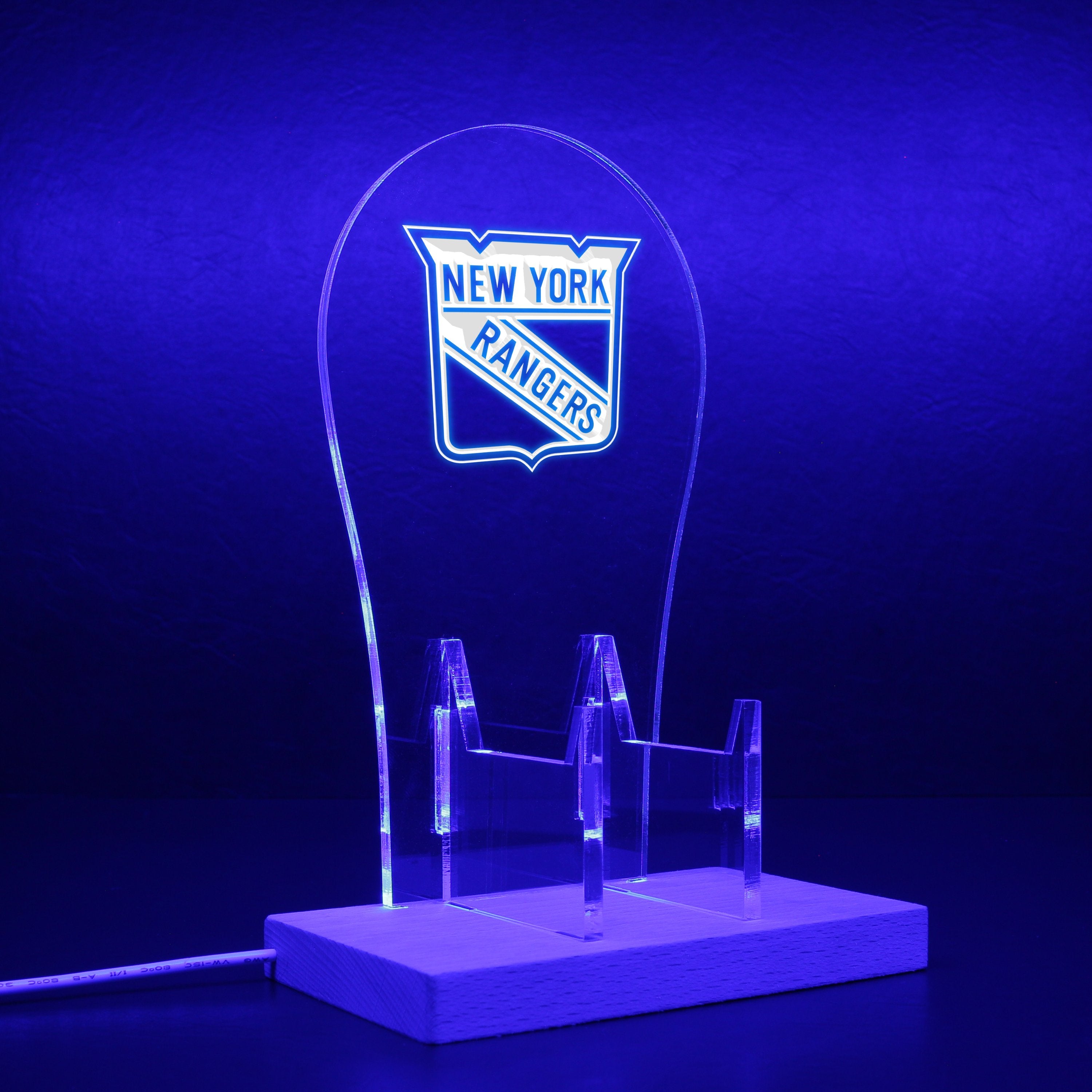New York Rangers RGB LED Gaming Headset Controller Stand