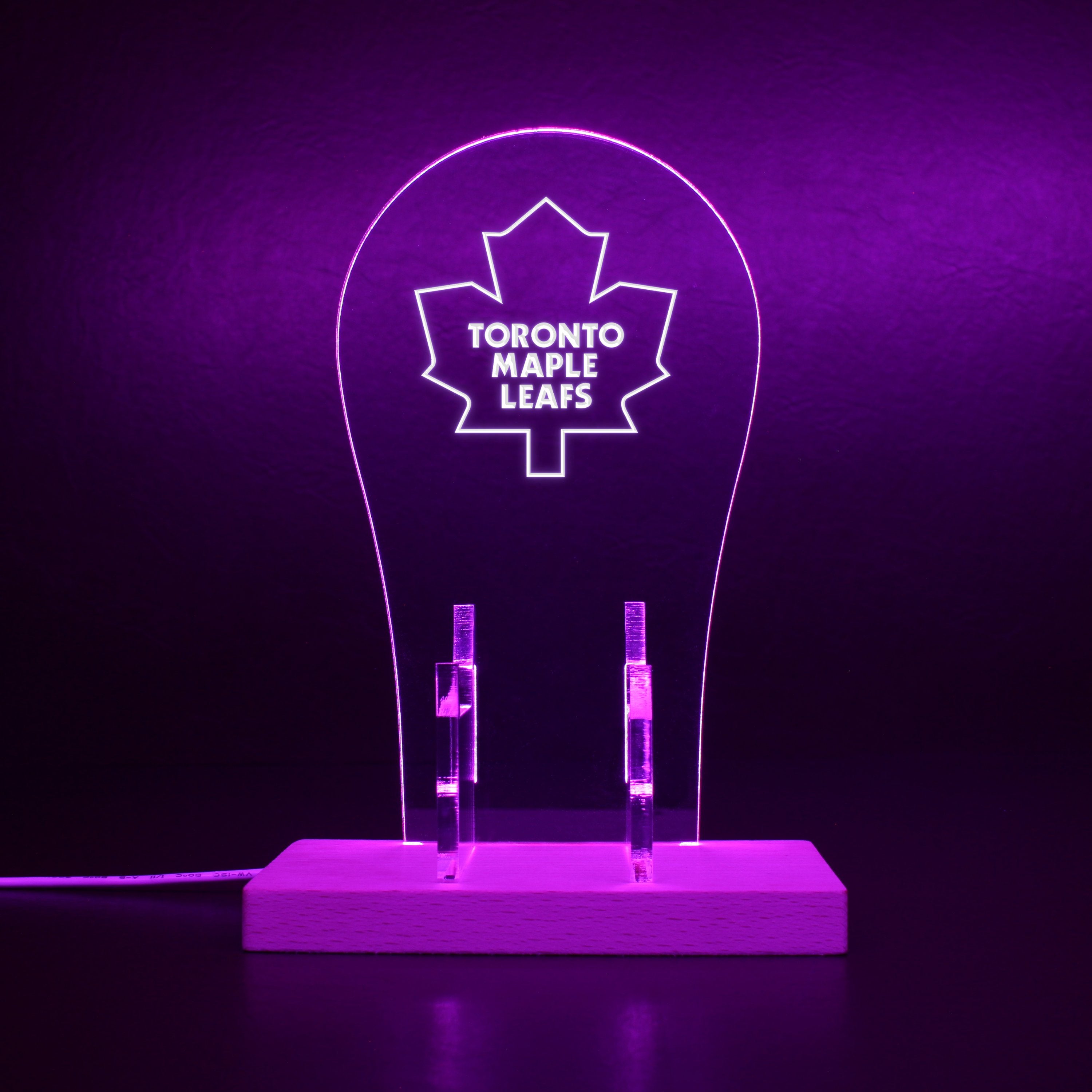 Toronto Maple Leafs RGB LED Gaming Headset Controller Stand