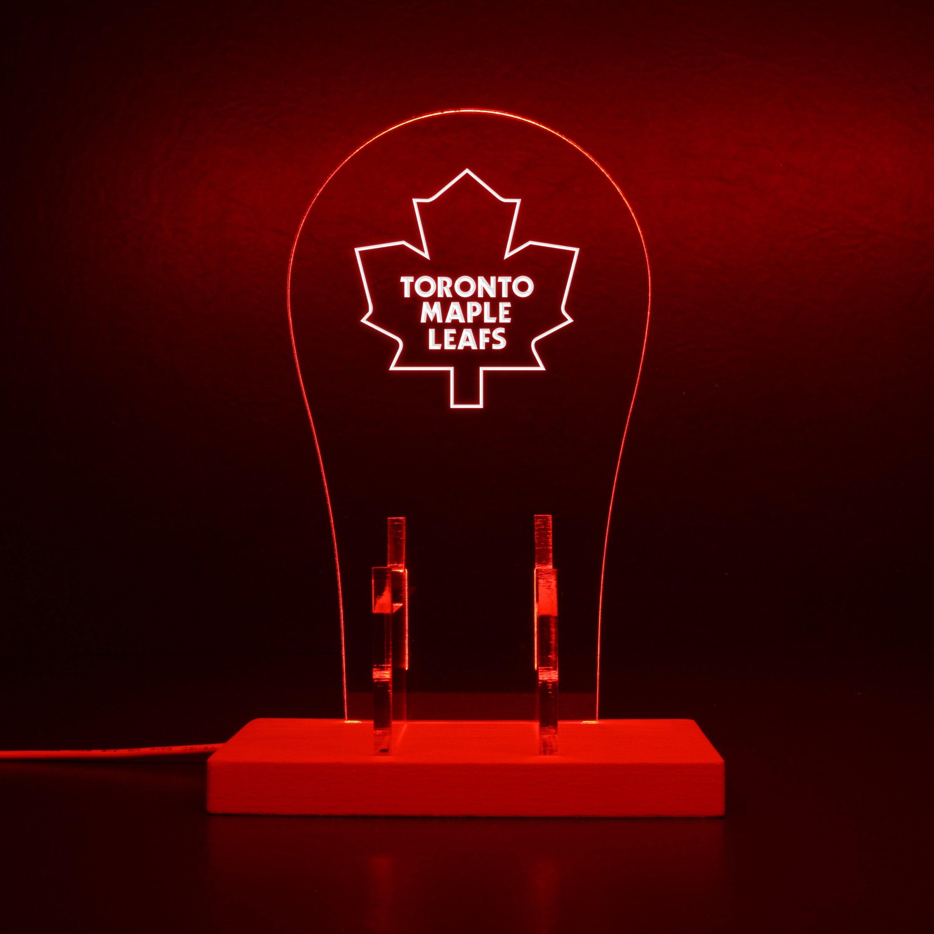 Toronto Maple Leafs RGB LED Gaming Headset Controller Stand