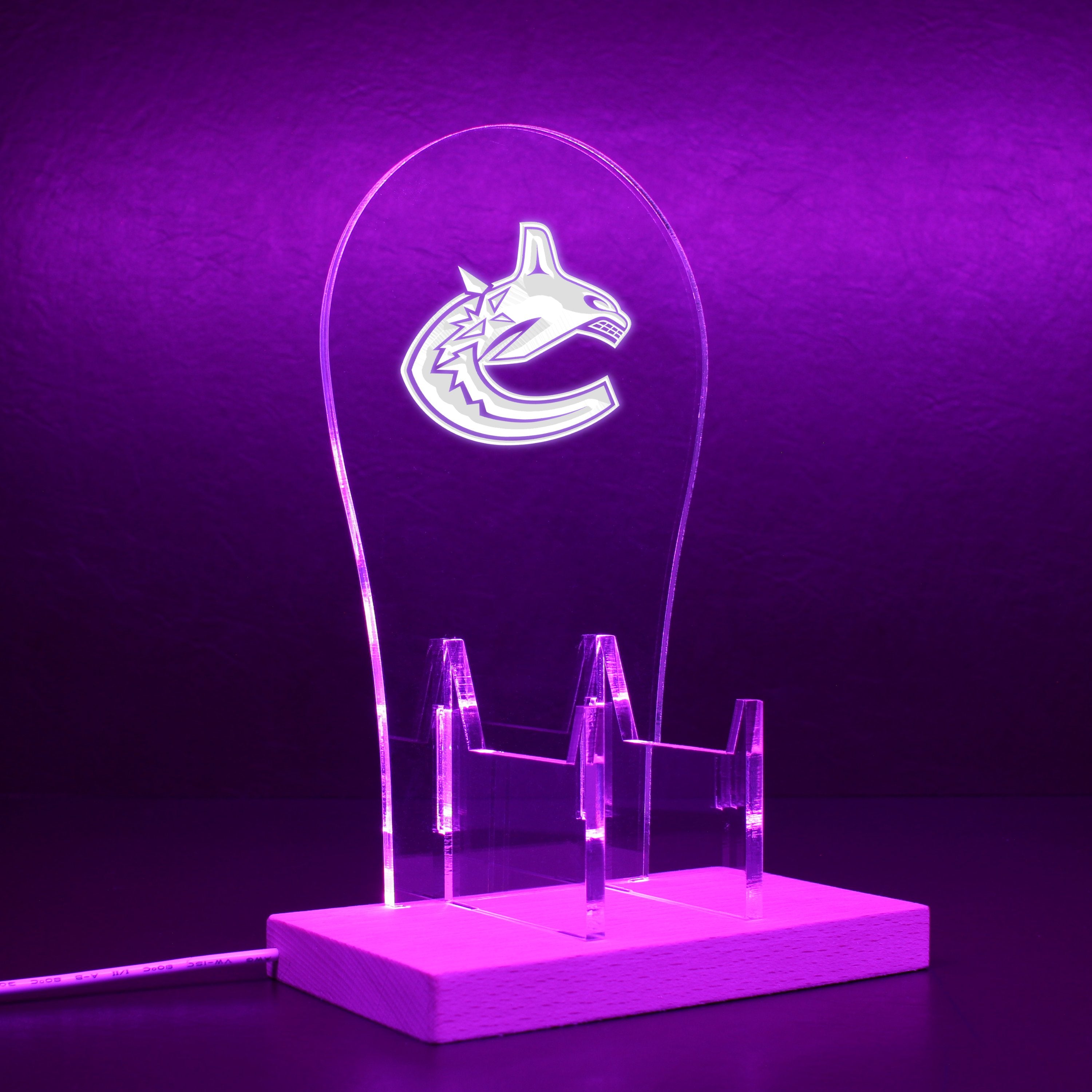 Vancouver Canucks RGB LED Gaming Headset Controller Stand