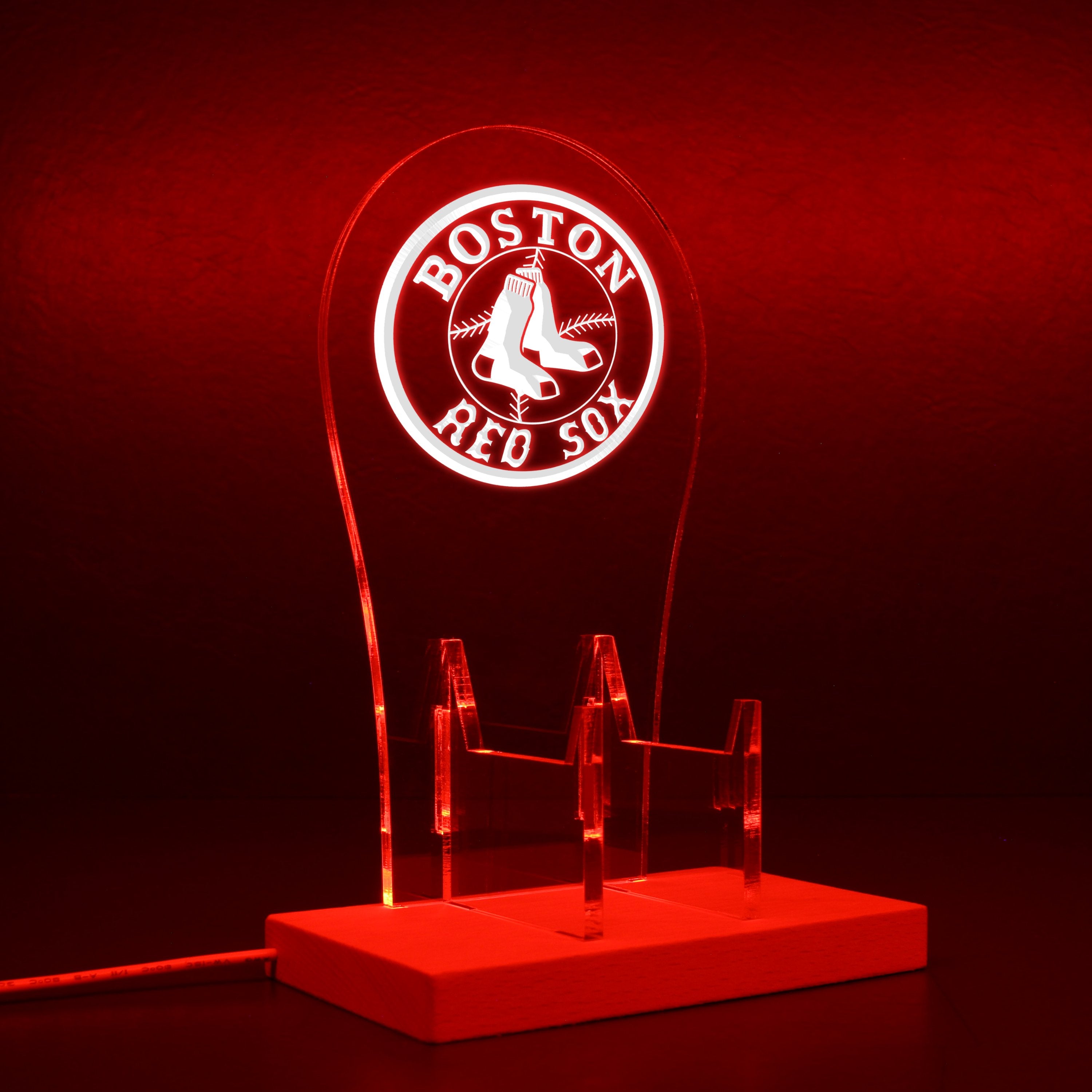 Boston Red Sox RGB LED Gaming Headset Controller Stand