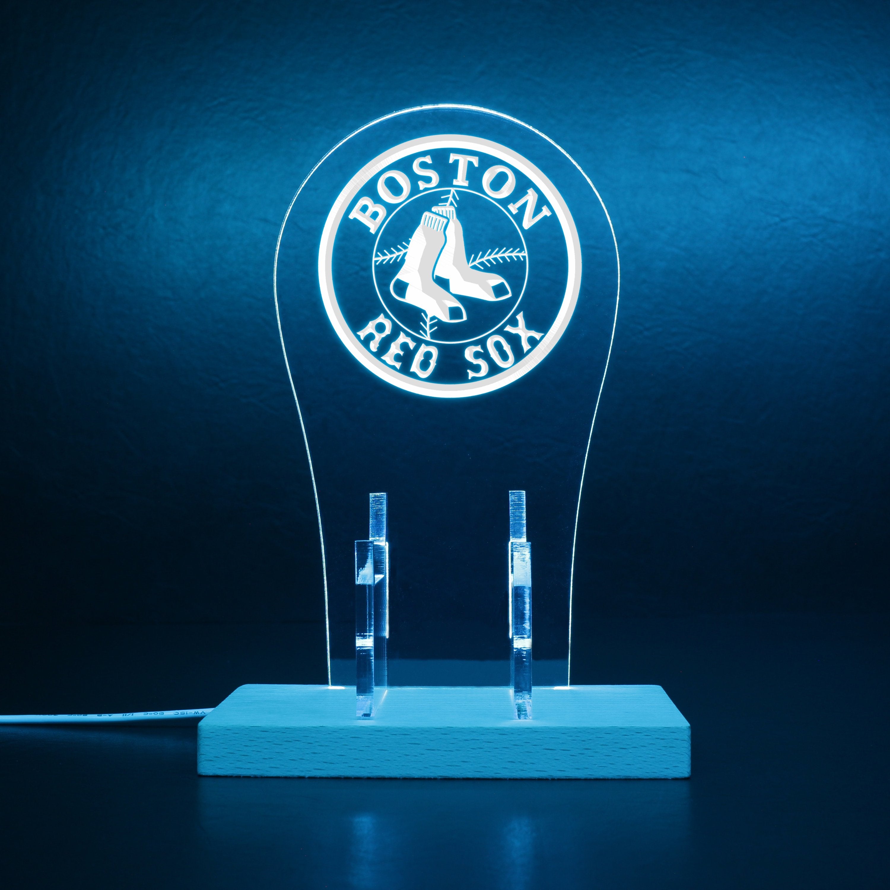 Boston Red Sox RGB LED Gaming Headset Controller Stand