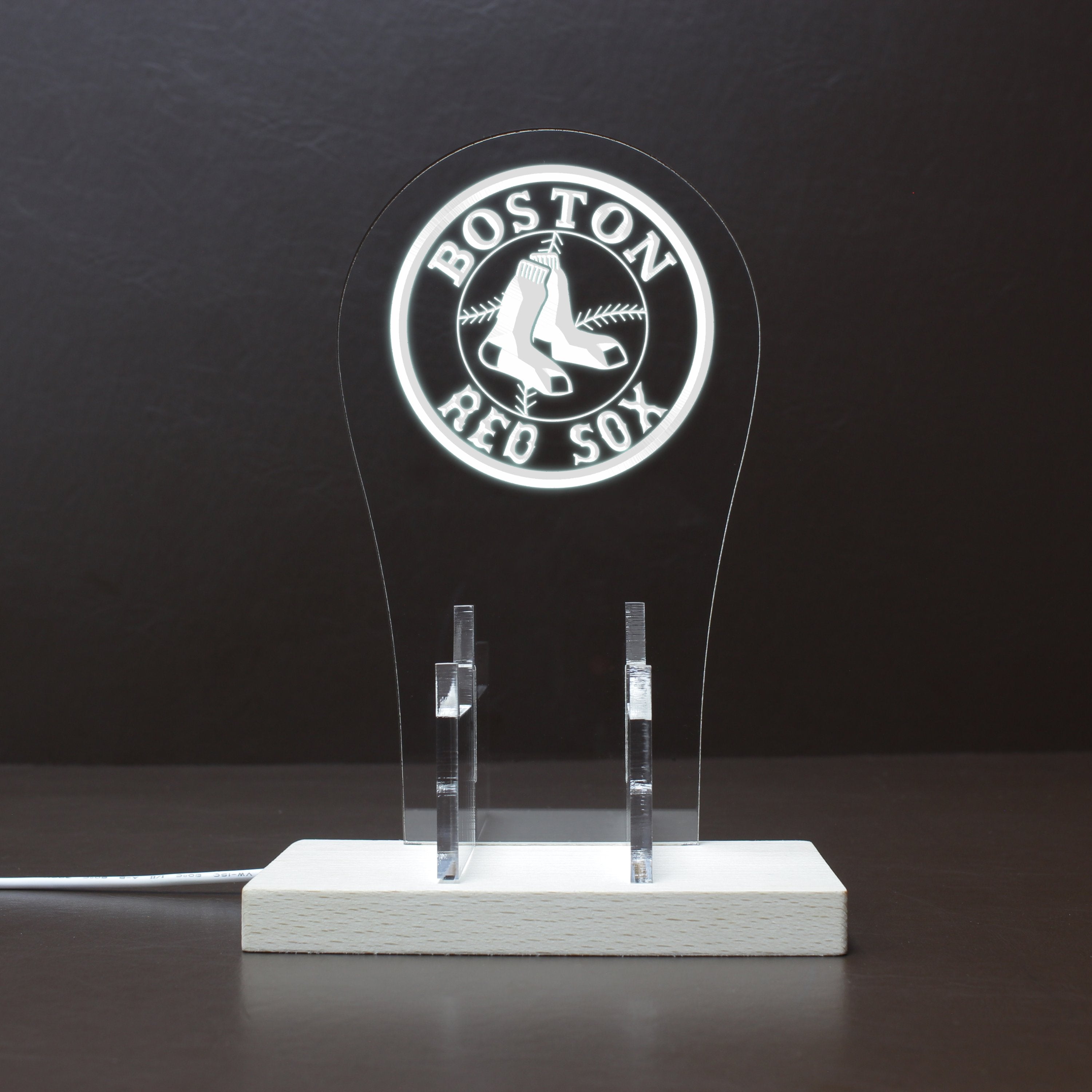Boston Red Sox RGB LED Gaming Headset Controller Stand