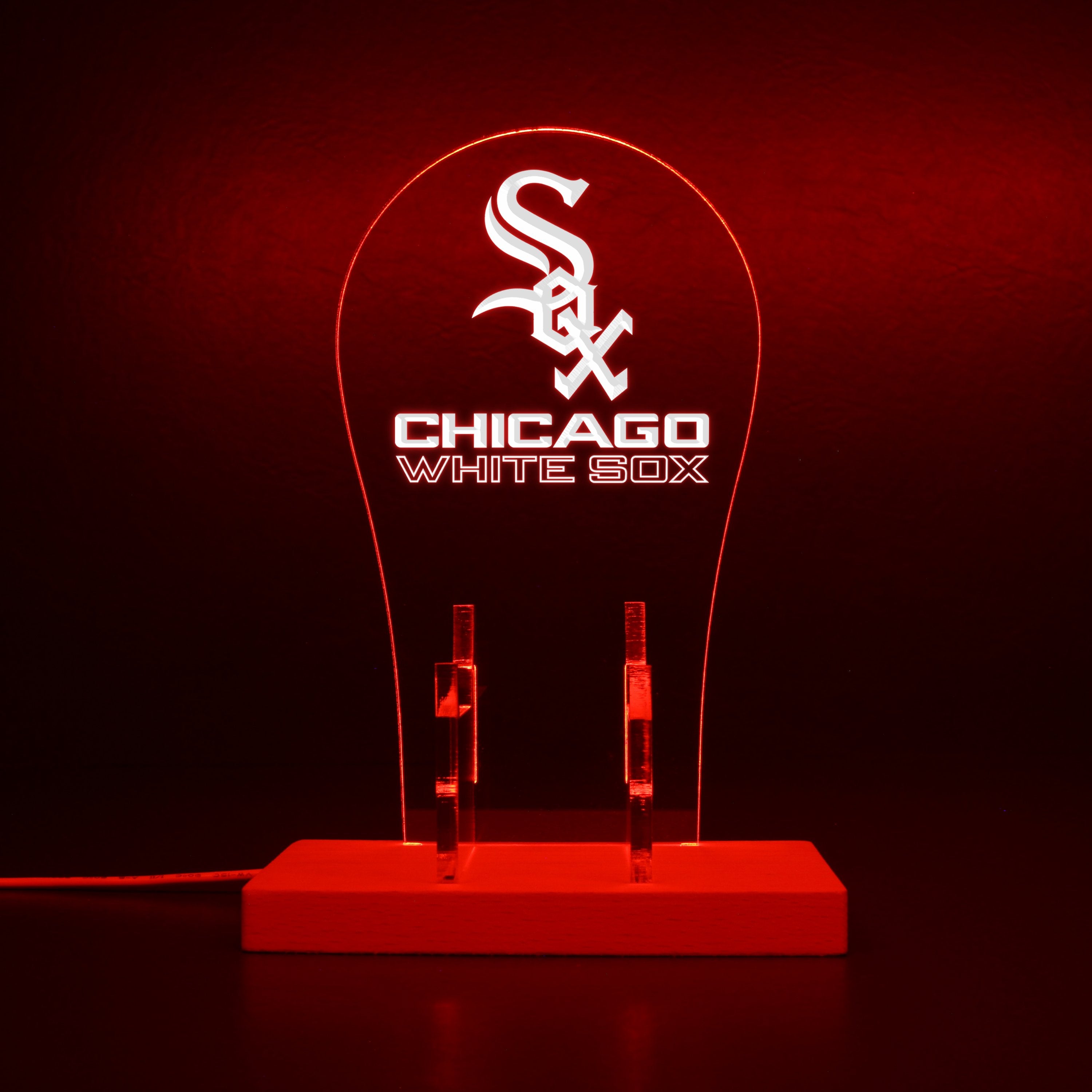 Chicago White SOX RGB LED Gaming Headset Controller Stand