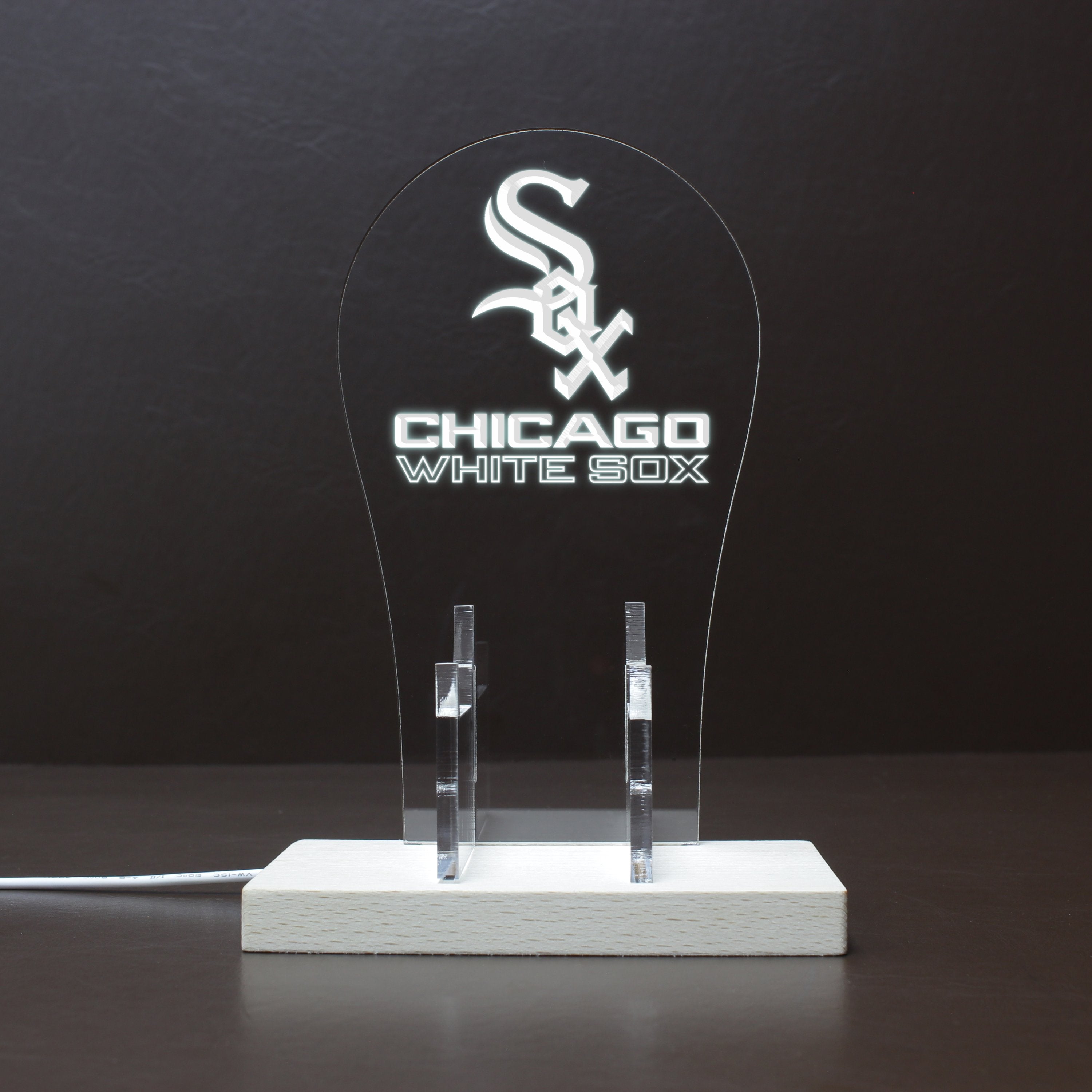 Chicago White SOX RGB LED Gaming Headset Controller Stand