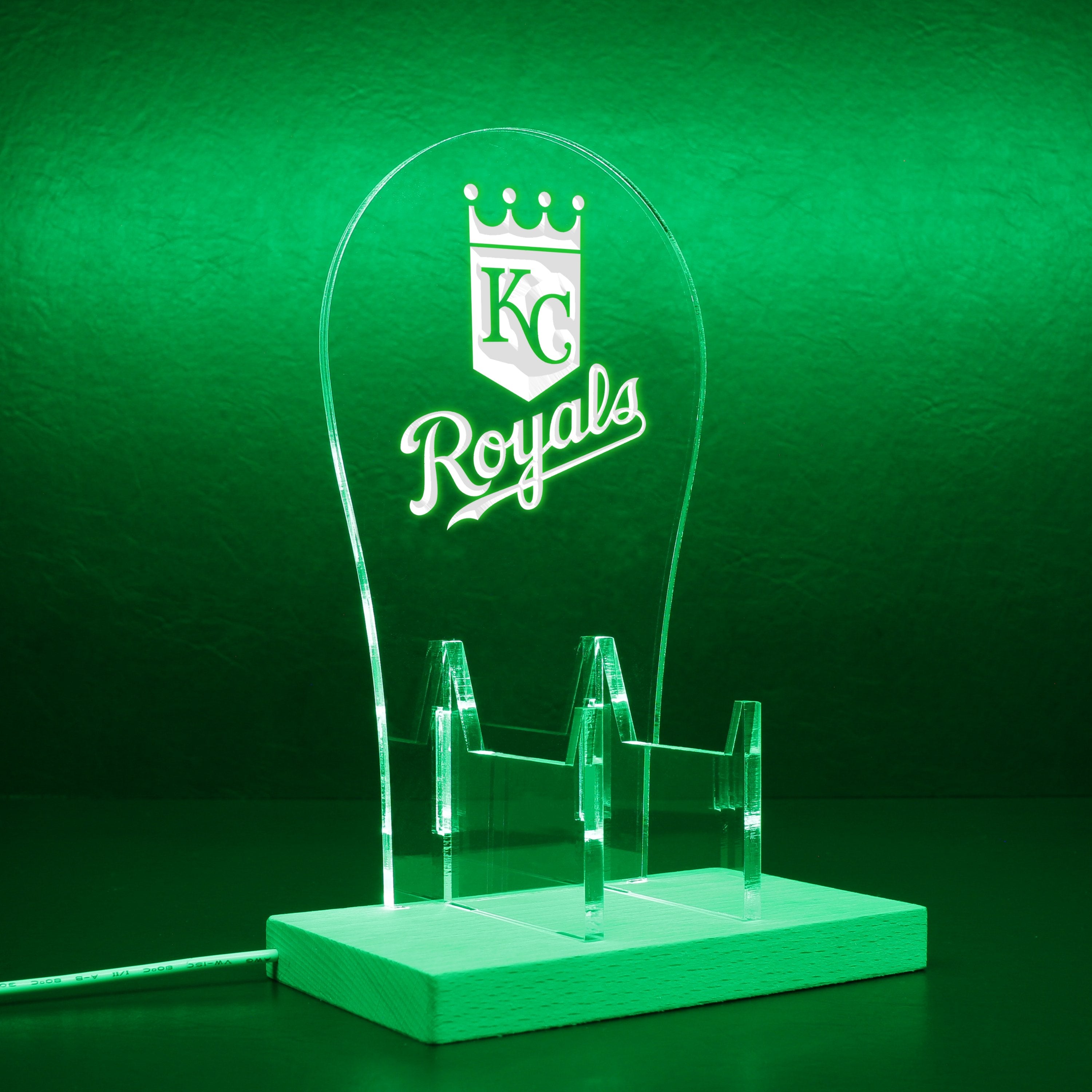 Kansas City Royals RGB LED Gaming Headset Controller Stand