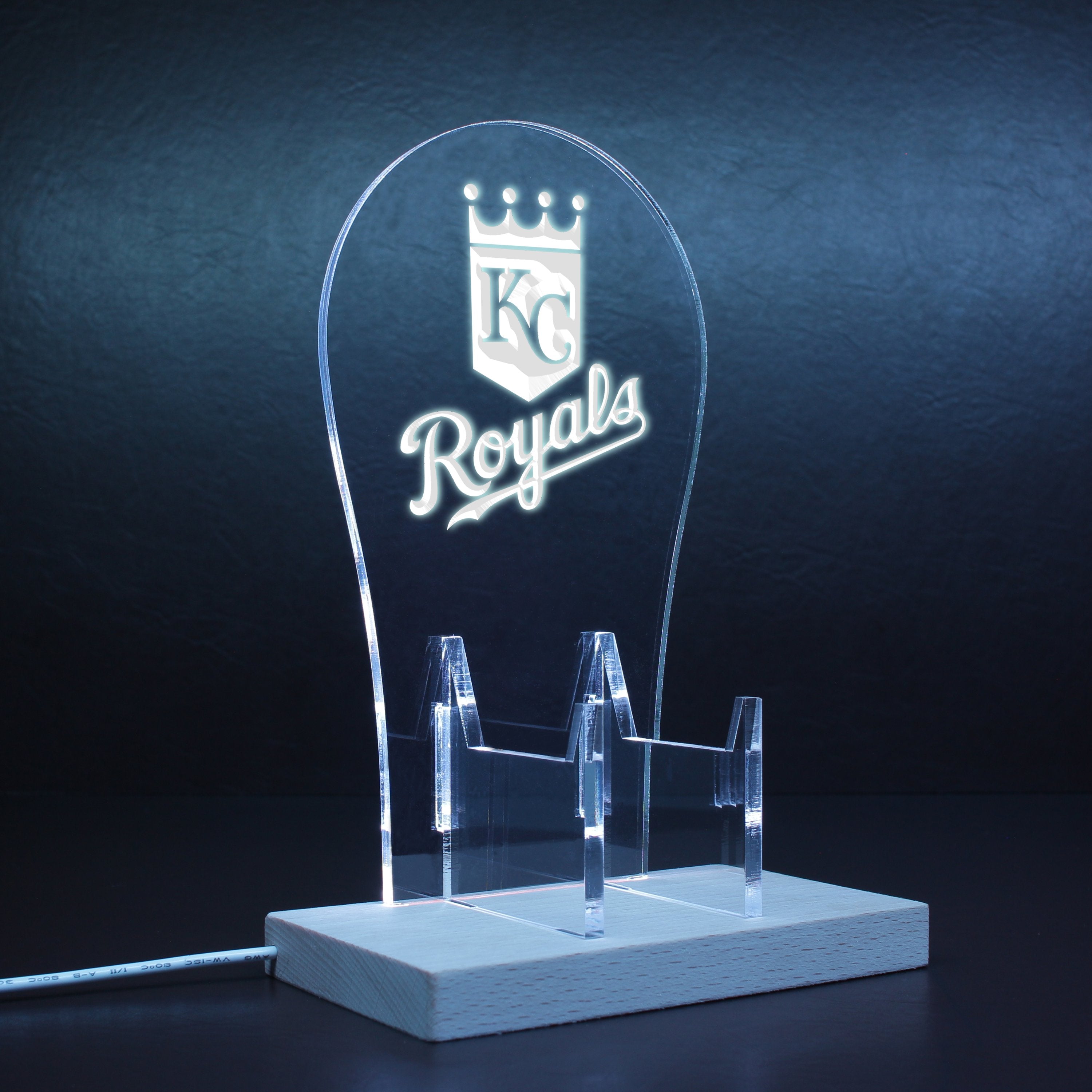 Kansas City Royals RGB LED Gaming Headset Controller Stand