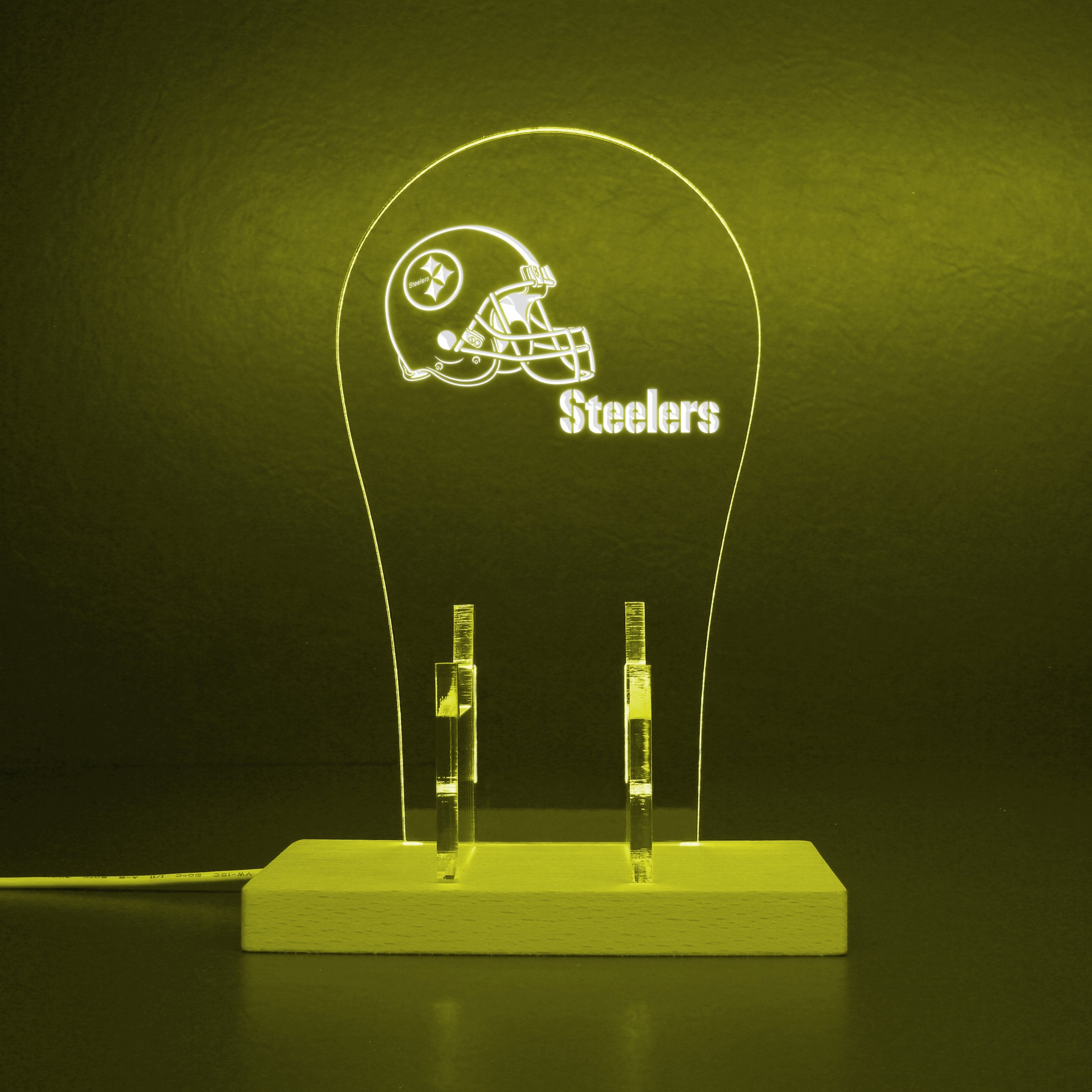 Pittsburgh Steelers Football RGB LED Gaming Headset Controller Stand