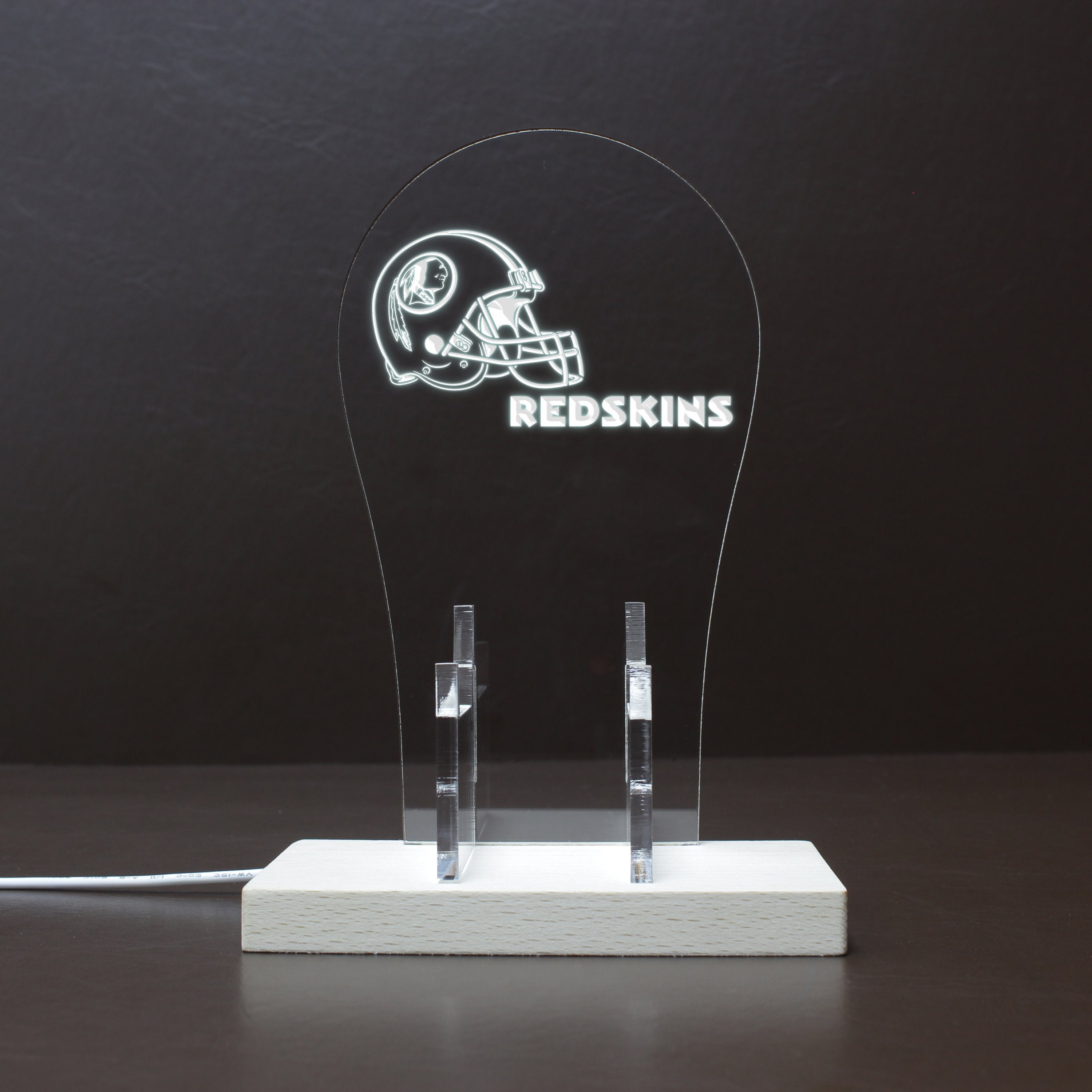 Washington Redskins Football RGB LED Gaming Headset Controller Stand