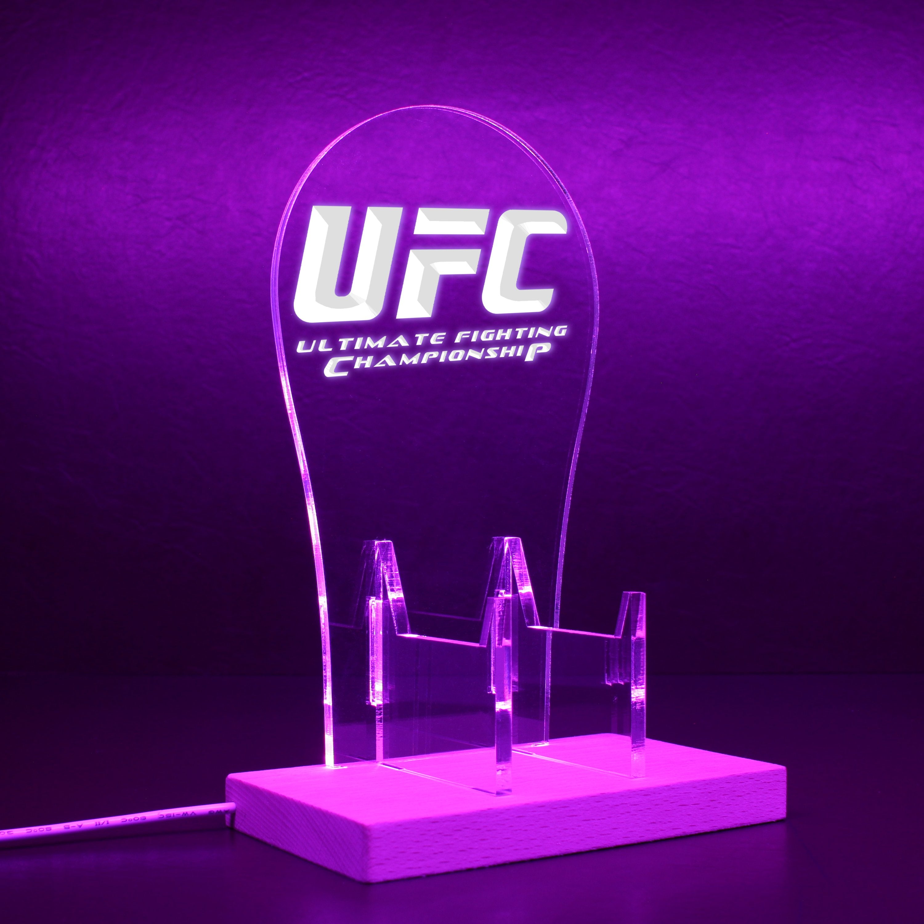 Ultimate Fighting Championship UFC RGB LED Gaming Headset Controller Stand