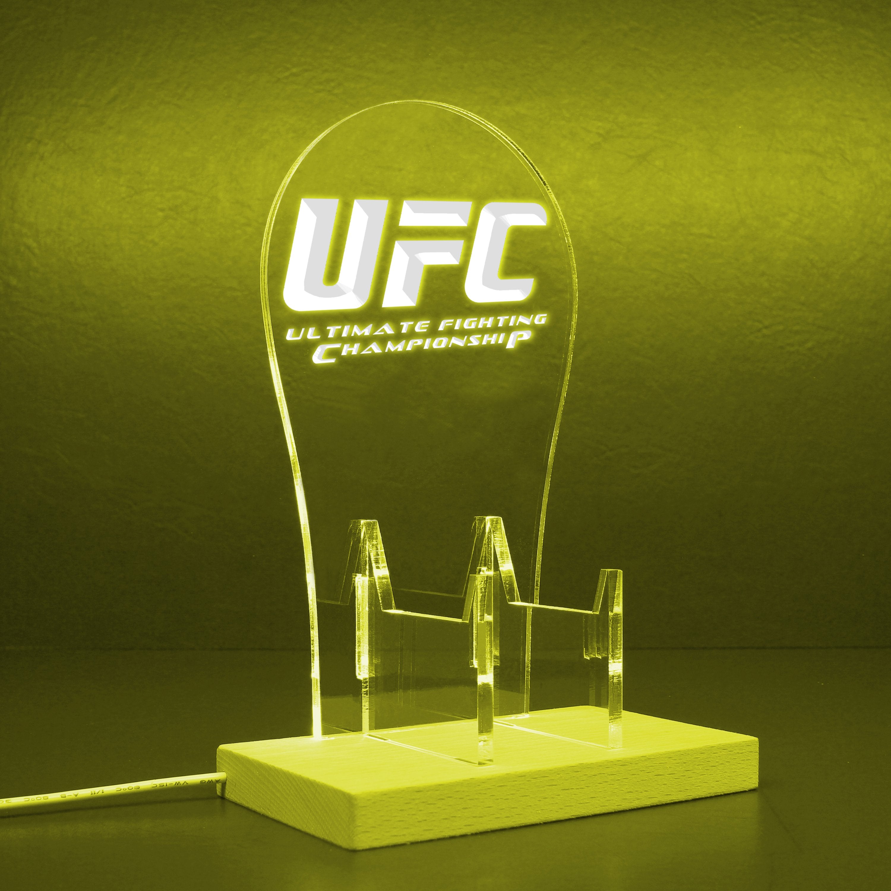 Ultimate Fighting Championship UFC RGB LED Gaming Headset Controller Stand