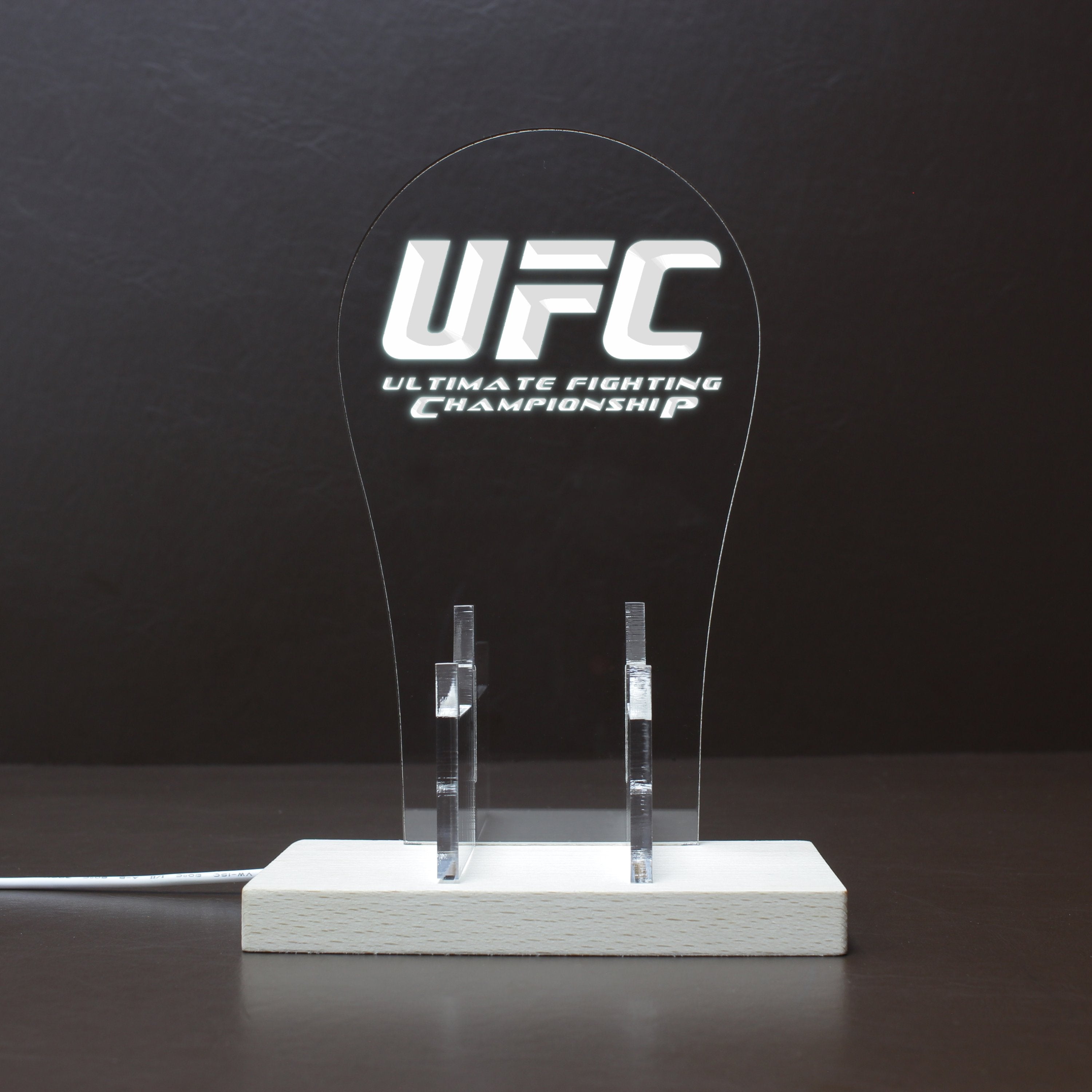 Ultimate Fighting Championship UFC RGB LED Gaming Headset Controller Stand