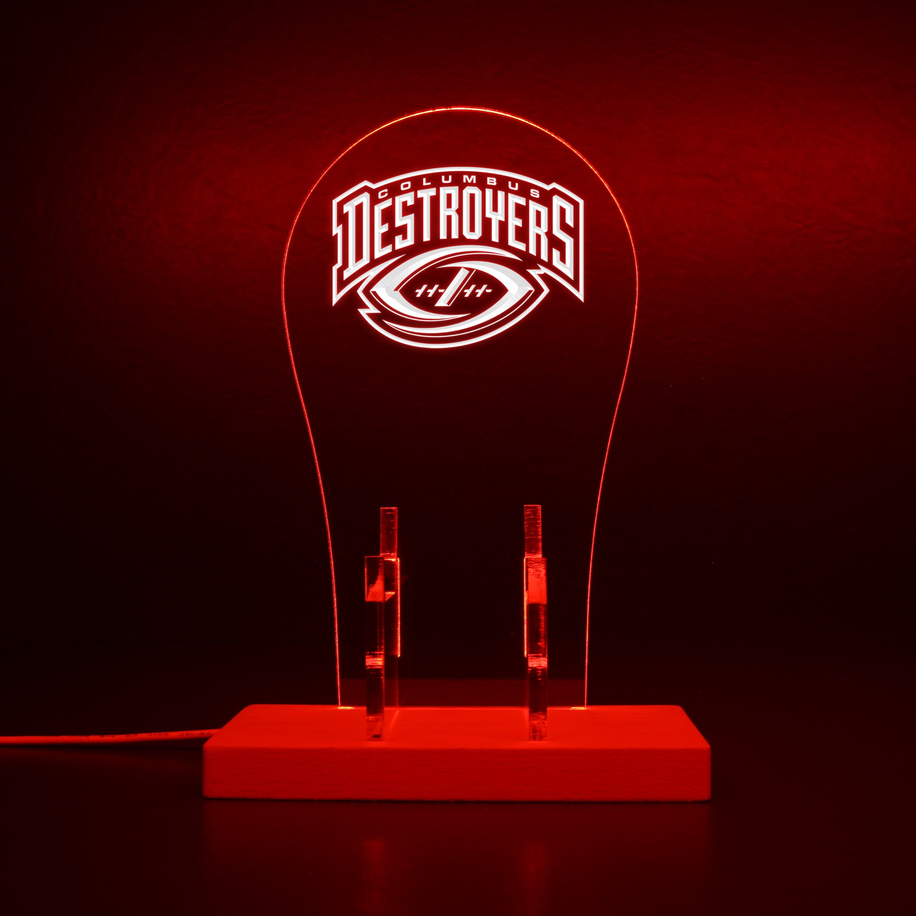 Columbus Destroyers RGB LED Gaming Headset Controller Stand