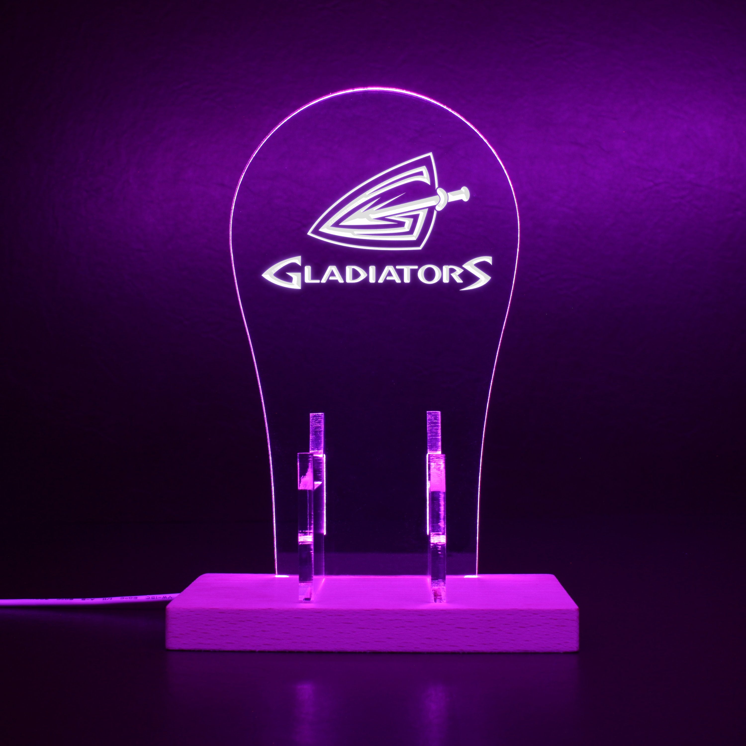 Las Vegas Gladiators RGB LED Gaming Headset Controller Stand