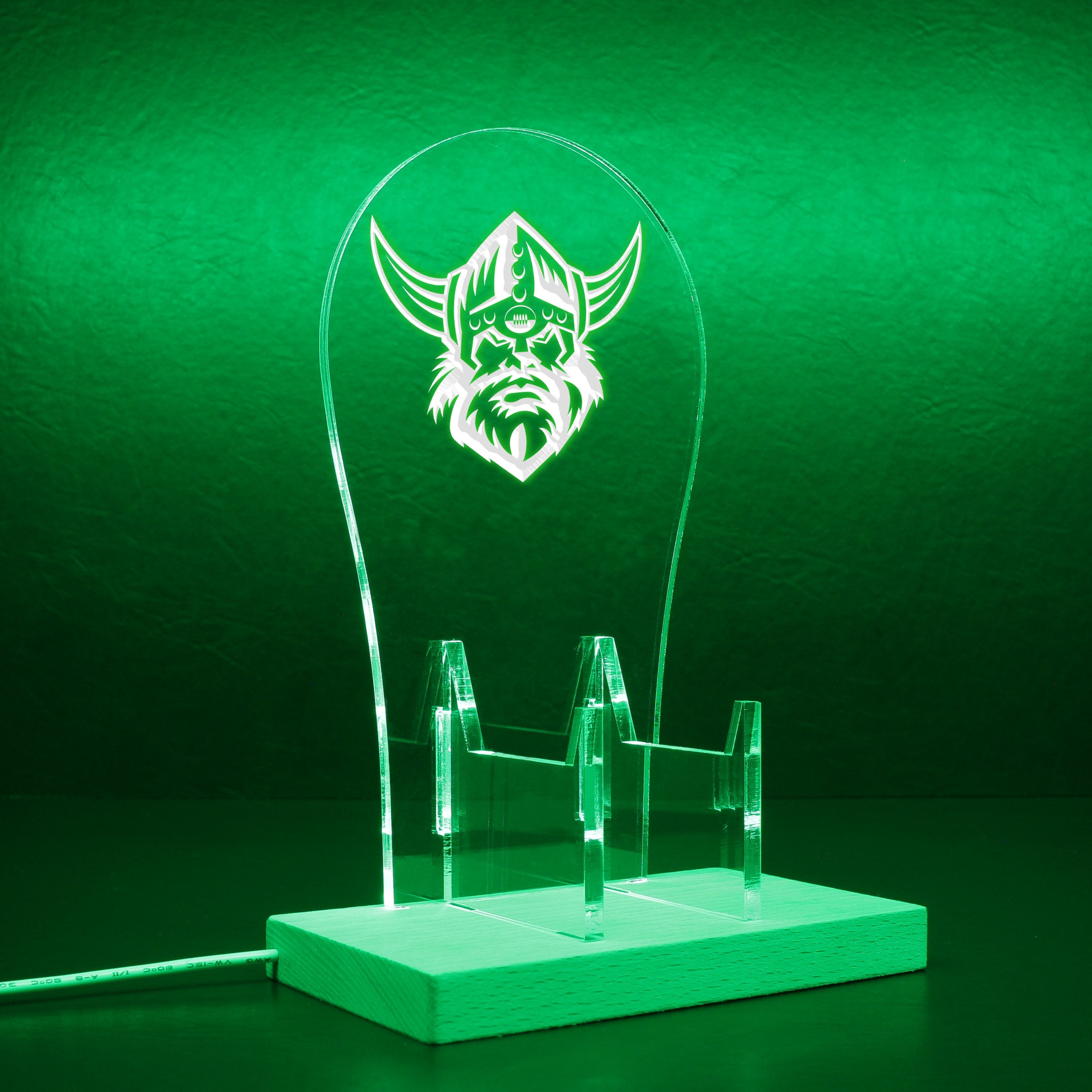Canberra Raiders RGB LED Gaming Headset Controller Stand
