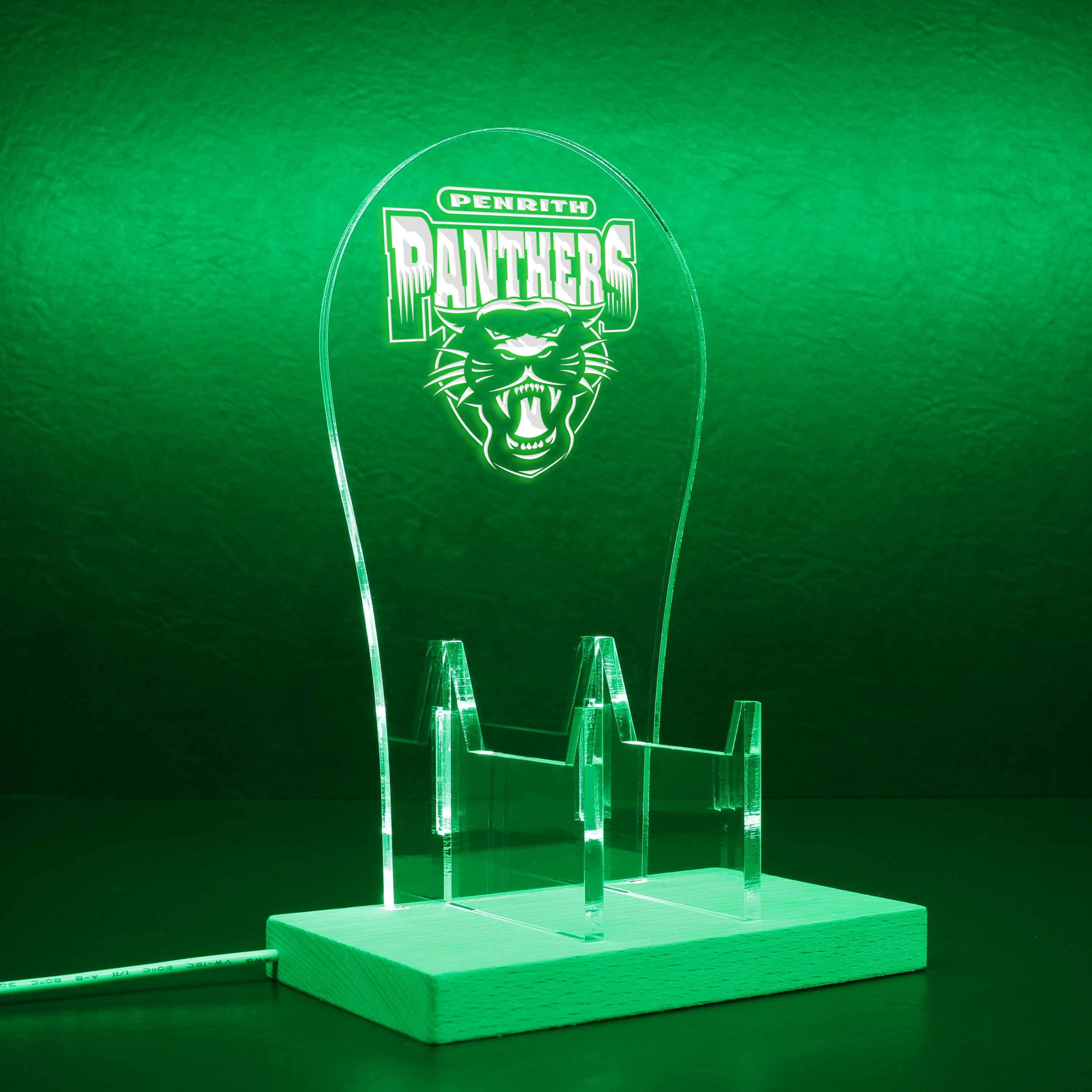 Penrith Panthers RGB LED Gaming Headset Controller Stand