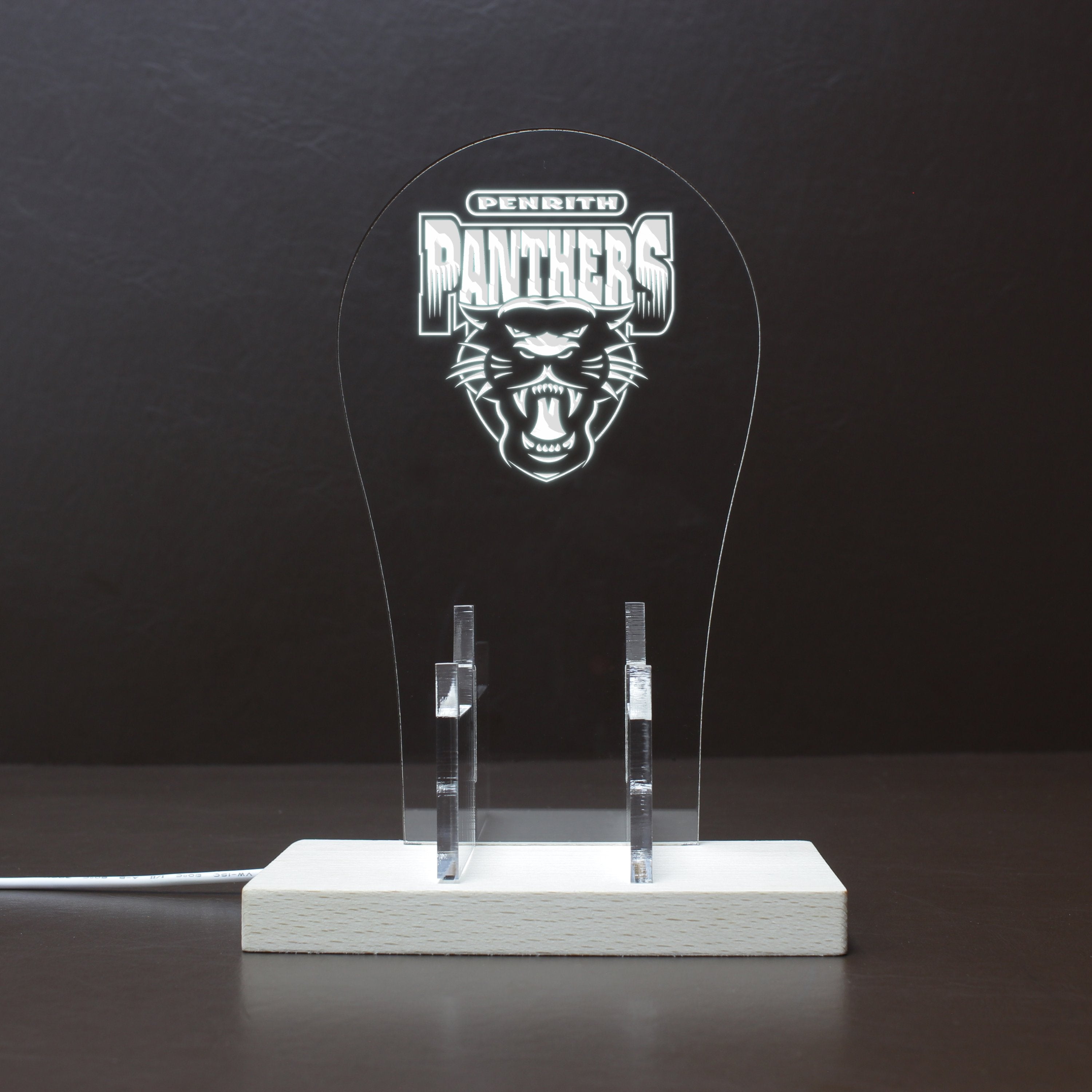 Penrith Panthers RGB LED Gaming Headset Controller Stand