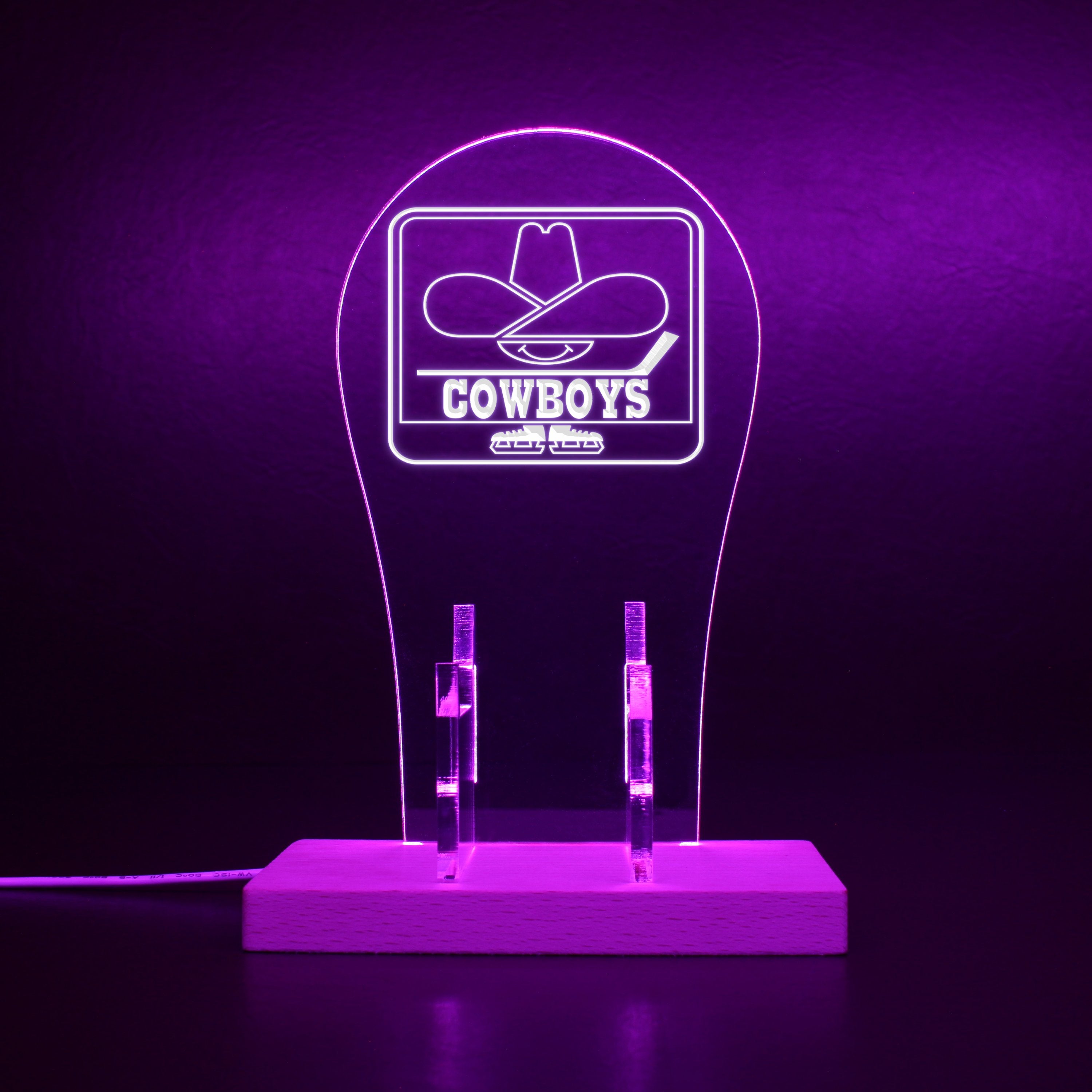Calgary Cowboys RGB LED Gaming Headset Controller Stand