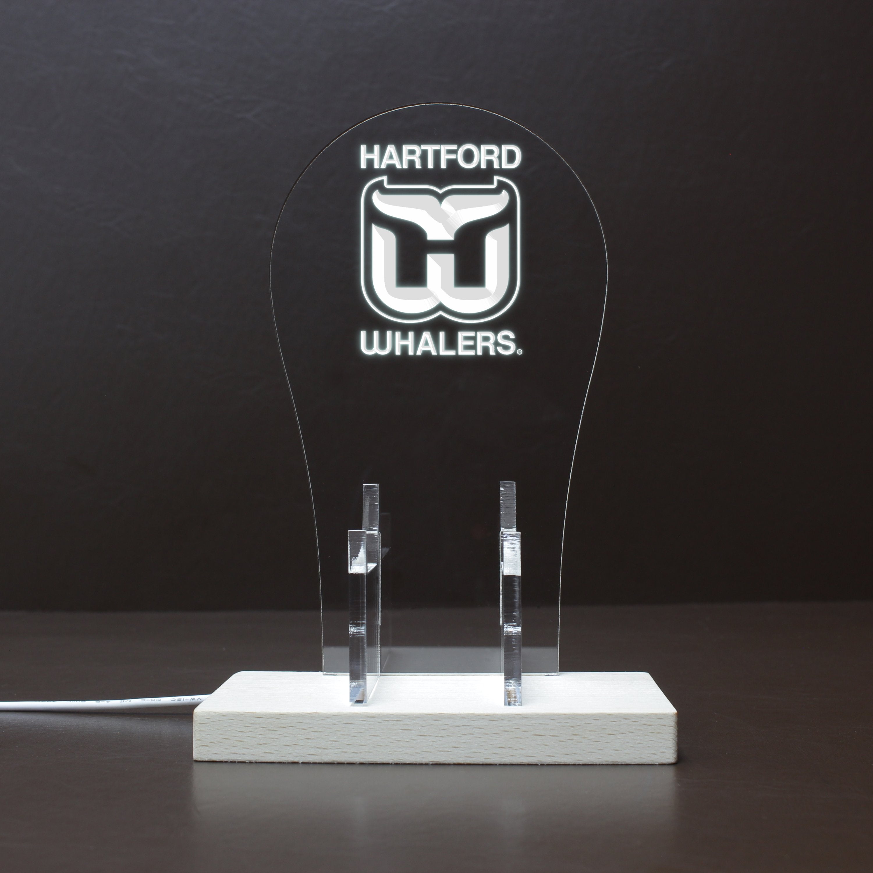 The Hartford Whalers RGB LED Gaming Headset Controller Stand