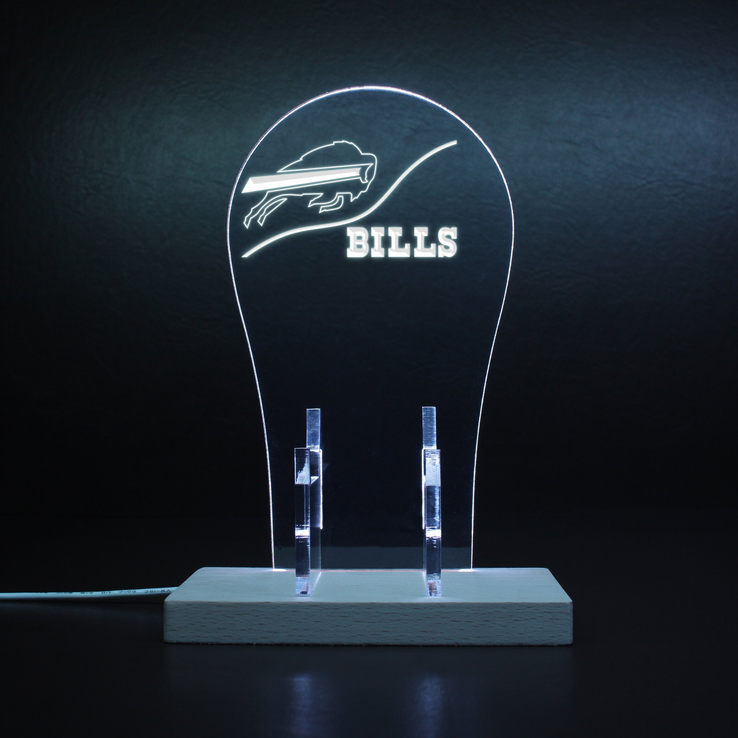 Buffalo Bills NFL RGB LED Gaming Headset Controller Stand