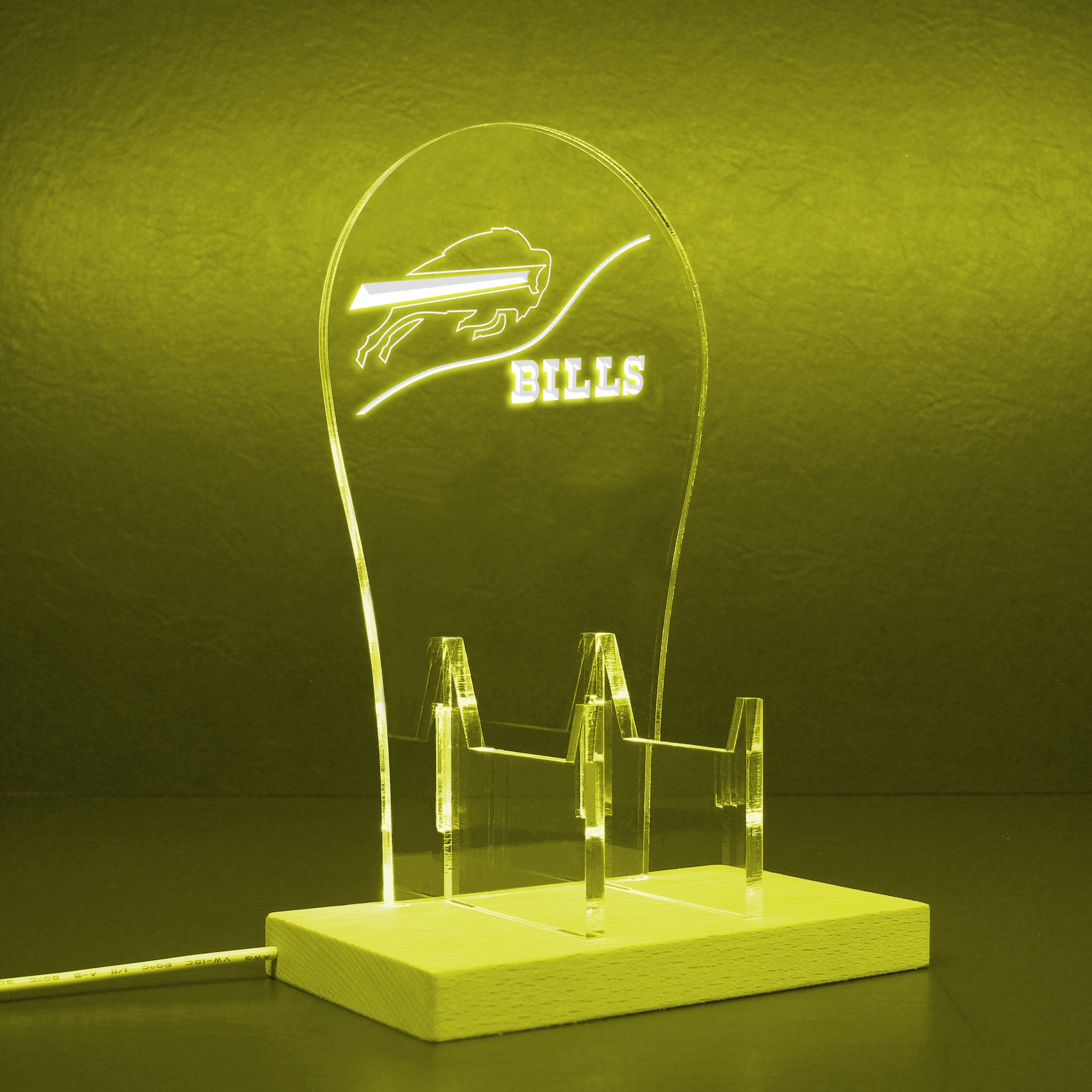 Buffalo Bills NFL RGB LED Gaming Headset Controller Stand