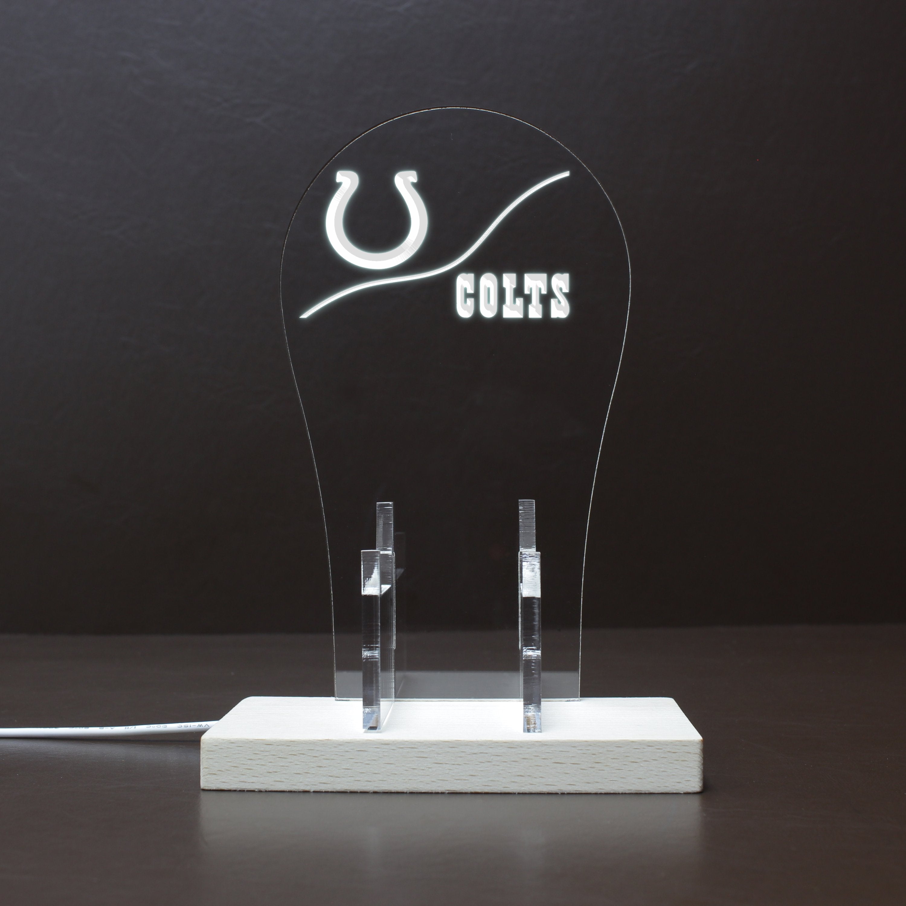 Indianapolis Colts NFL RGB LED Gaming Headset Controller Stand