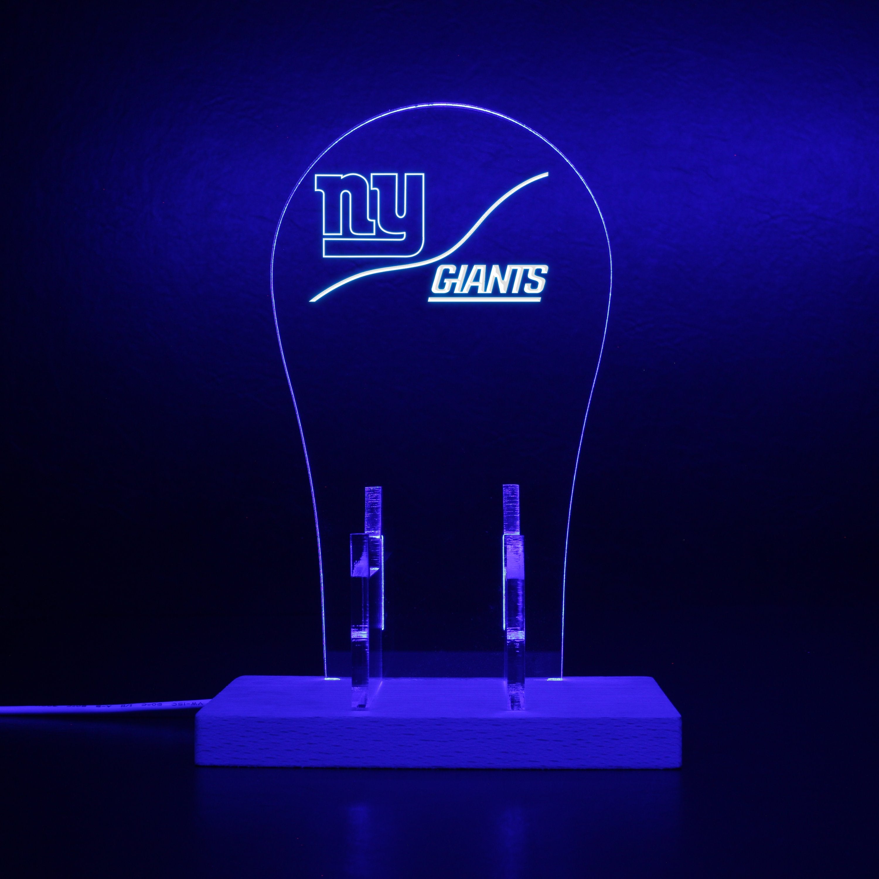 New York Giants NFL RGB LED Gaming Headset Controller Stand
