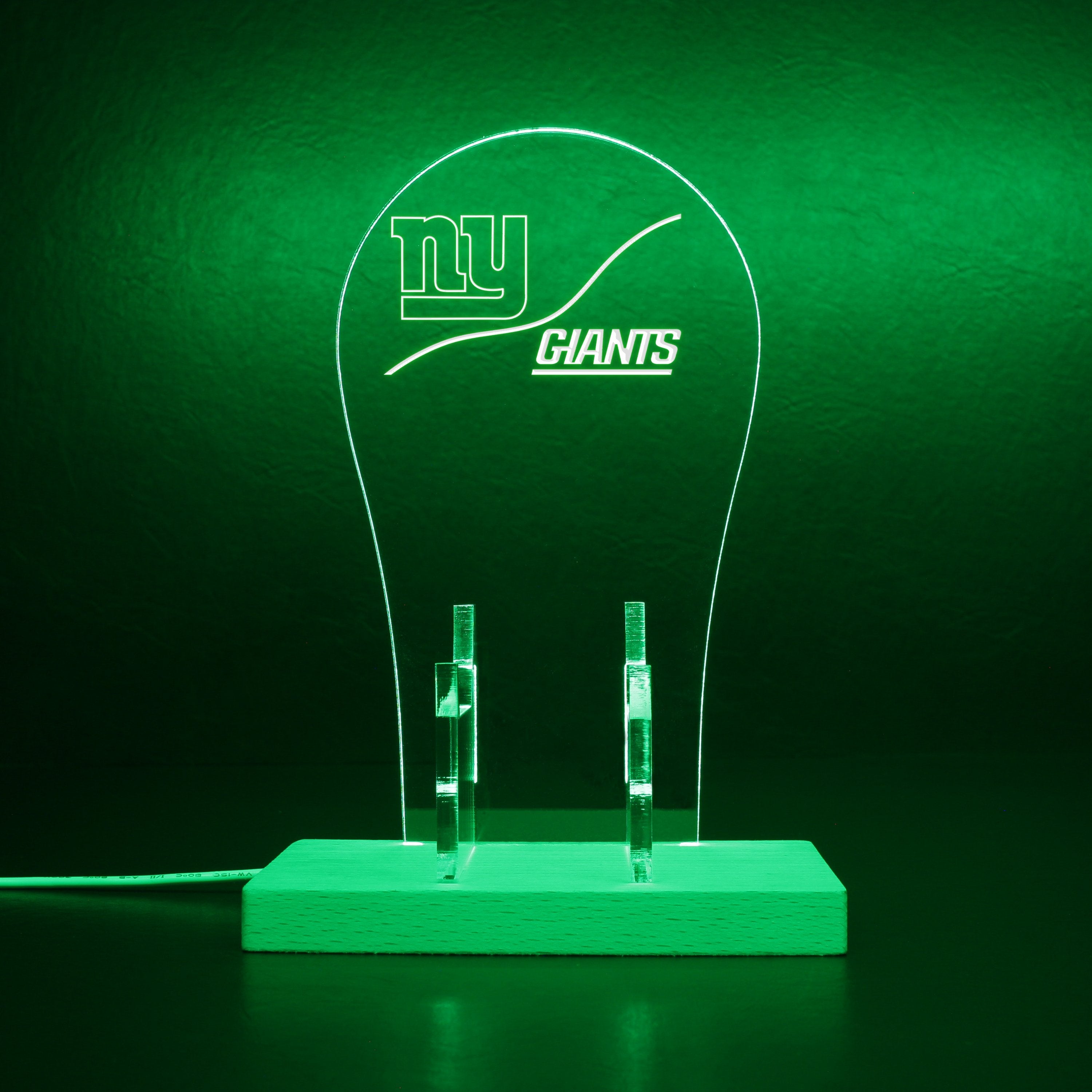 New York Giants NFL RGB LED Gaming Headset Controller Stand