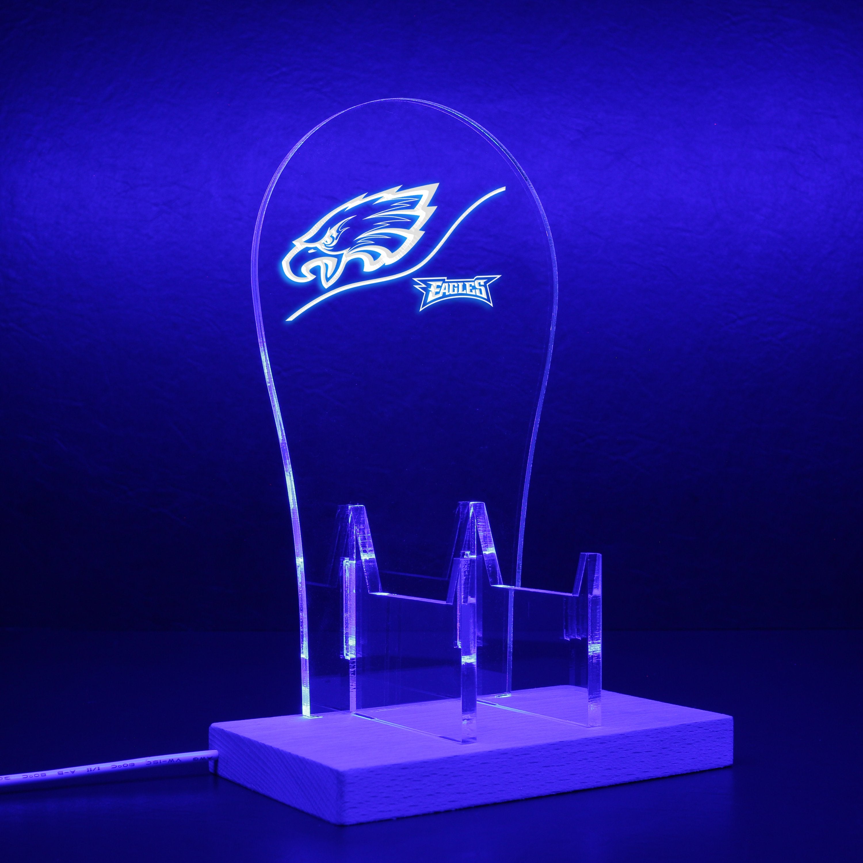 Philadelphia Eagles NFL RGB LED Gaming Headset Controller Stand