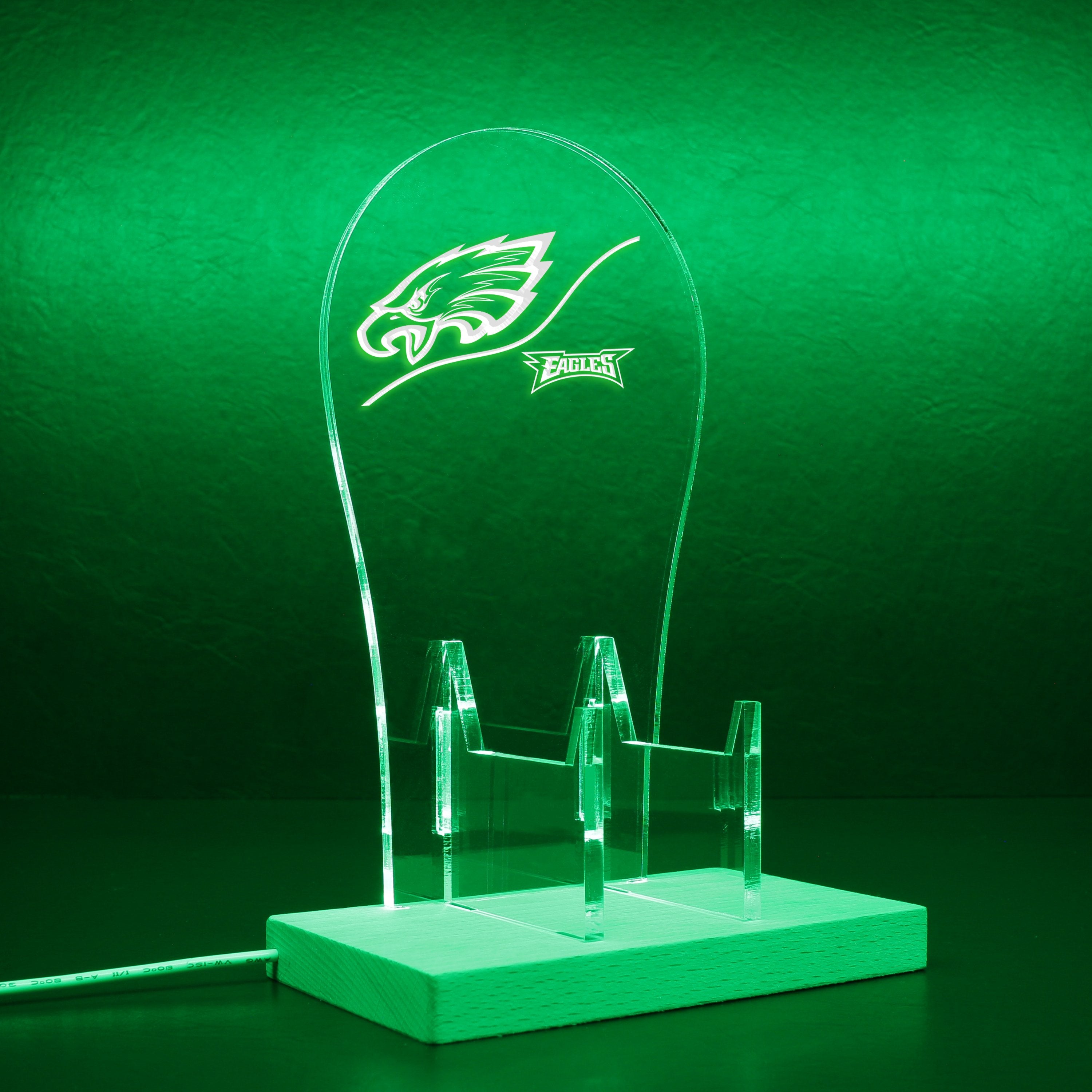 Philadelphia Eagles NFL RGB LED Gaming Headset Controller Stand