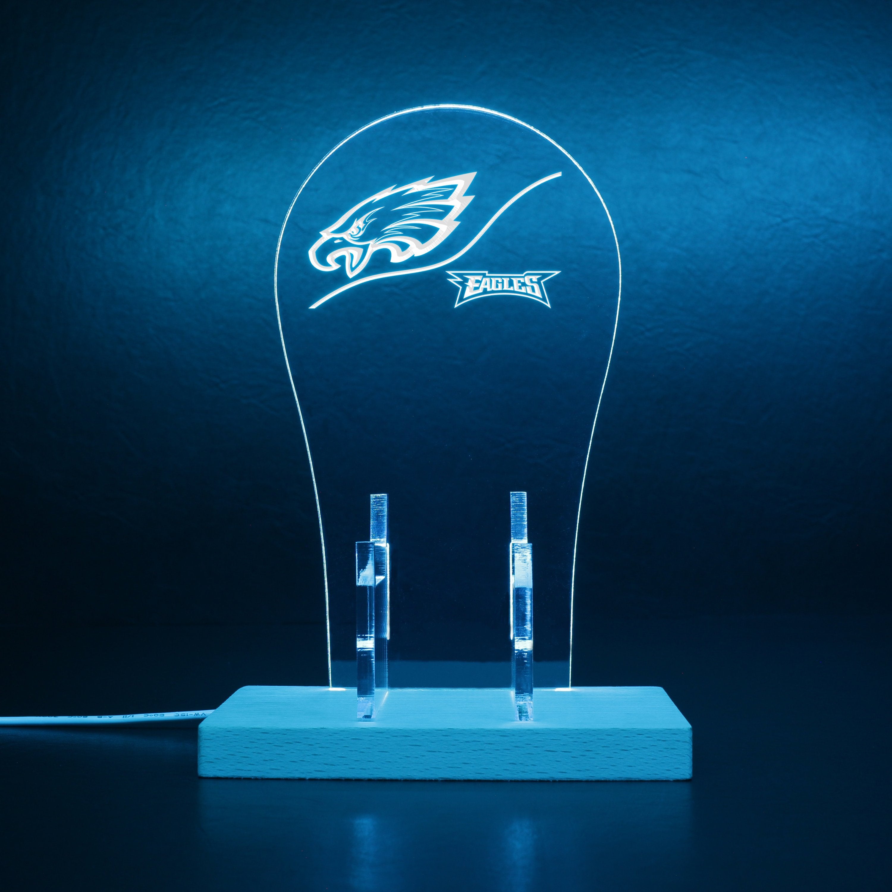 Philadelphia Eagles NFL RGB LED Gaming Headset Controller Stand