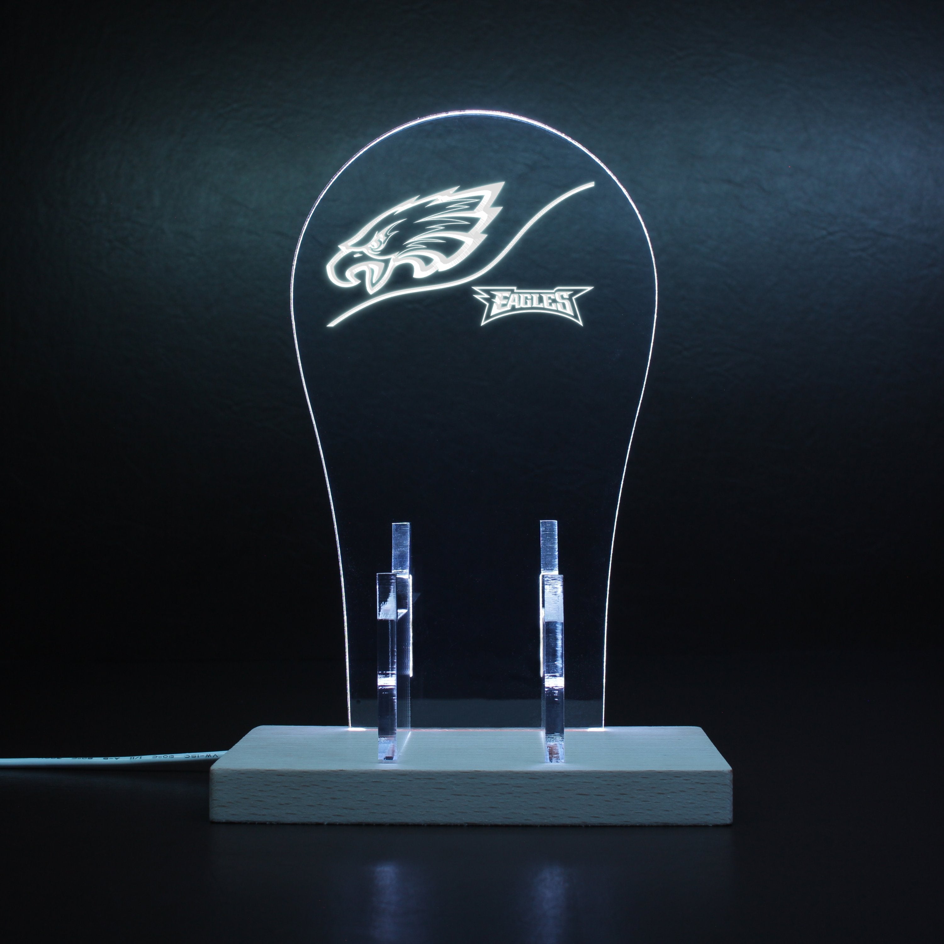 Philadelphia Eagles NFL RGB LED Gaming Headset Controller Stand