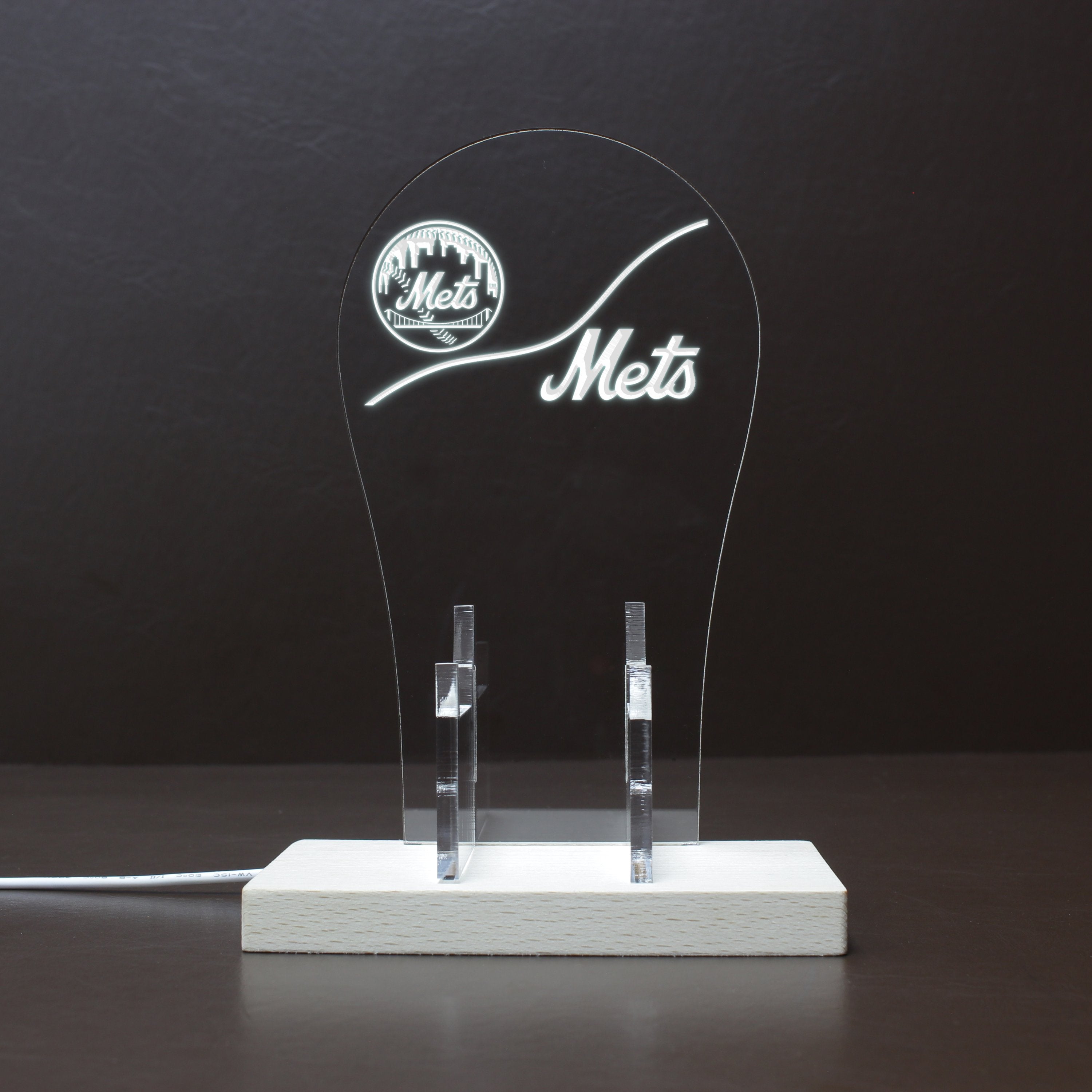 New York Mets RGB LED Gaming Headset Controller Stand