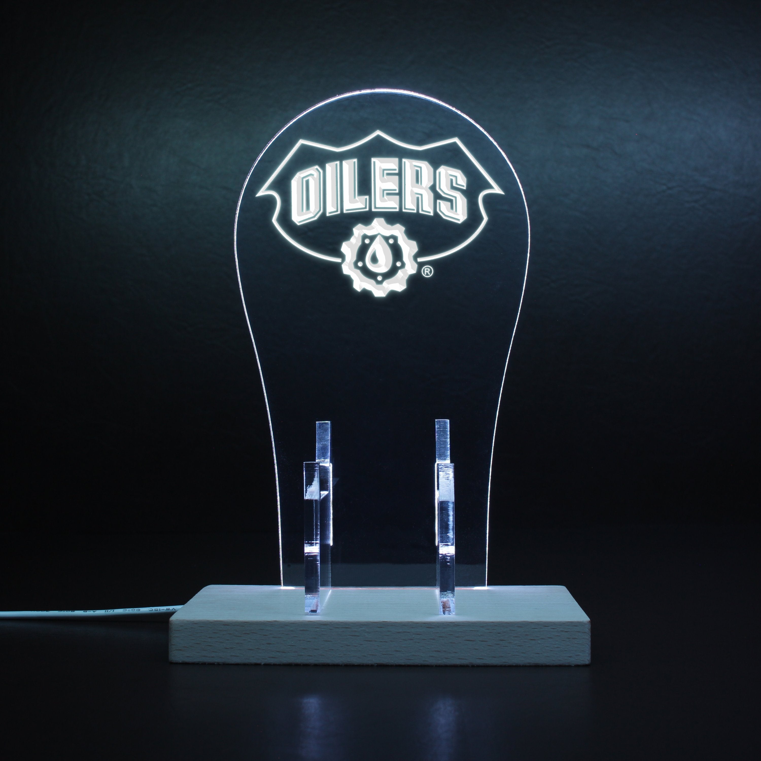 Edmonton Oilers RGB LED Gaming Headset Controller Stand