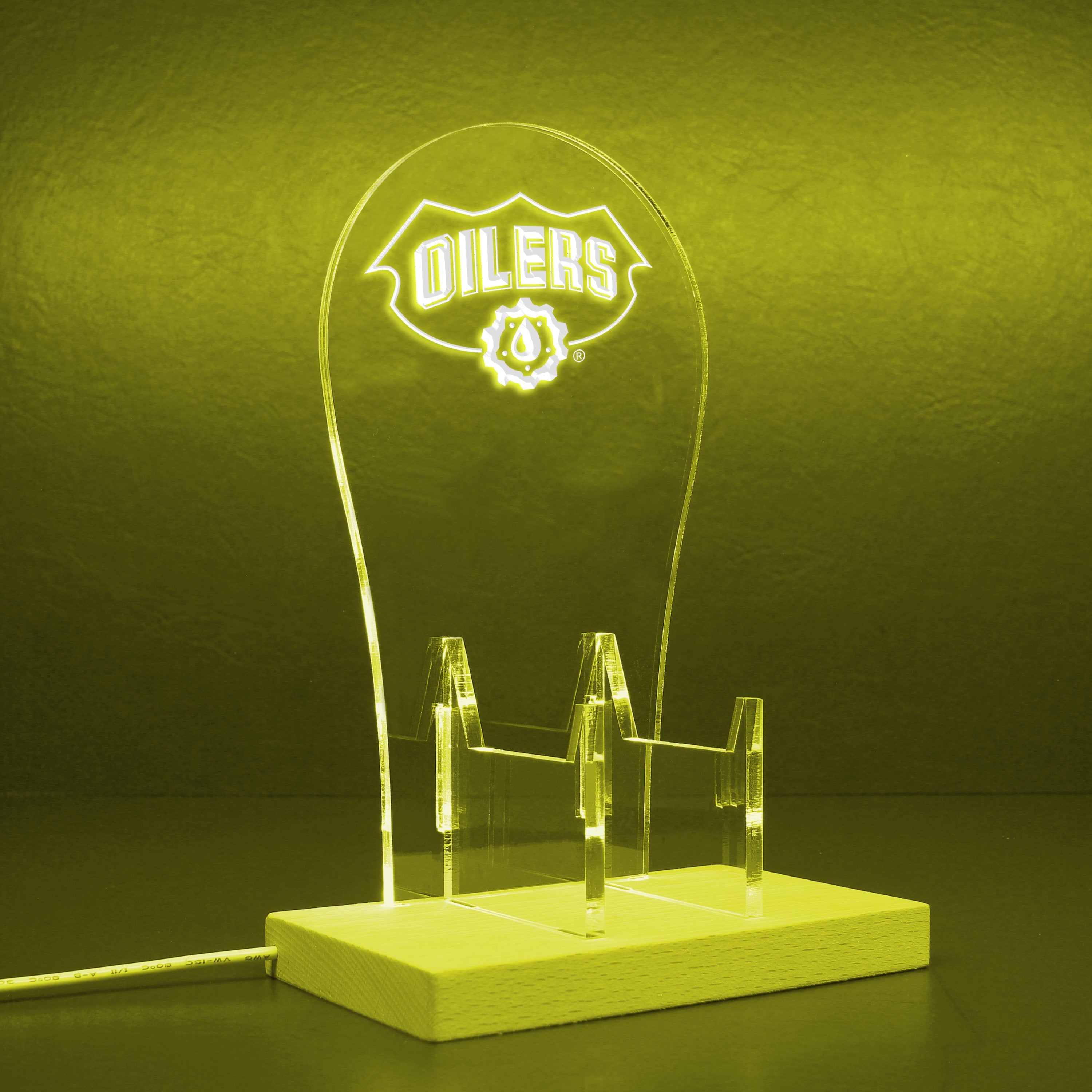 Edmonton Oilers RGB LED Gaming Headset Controller Stand